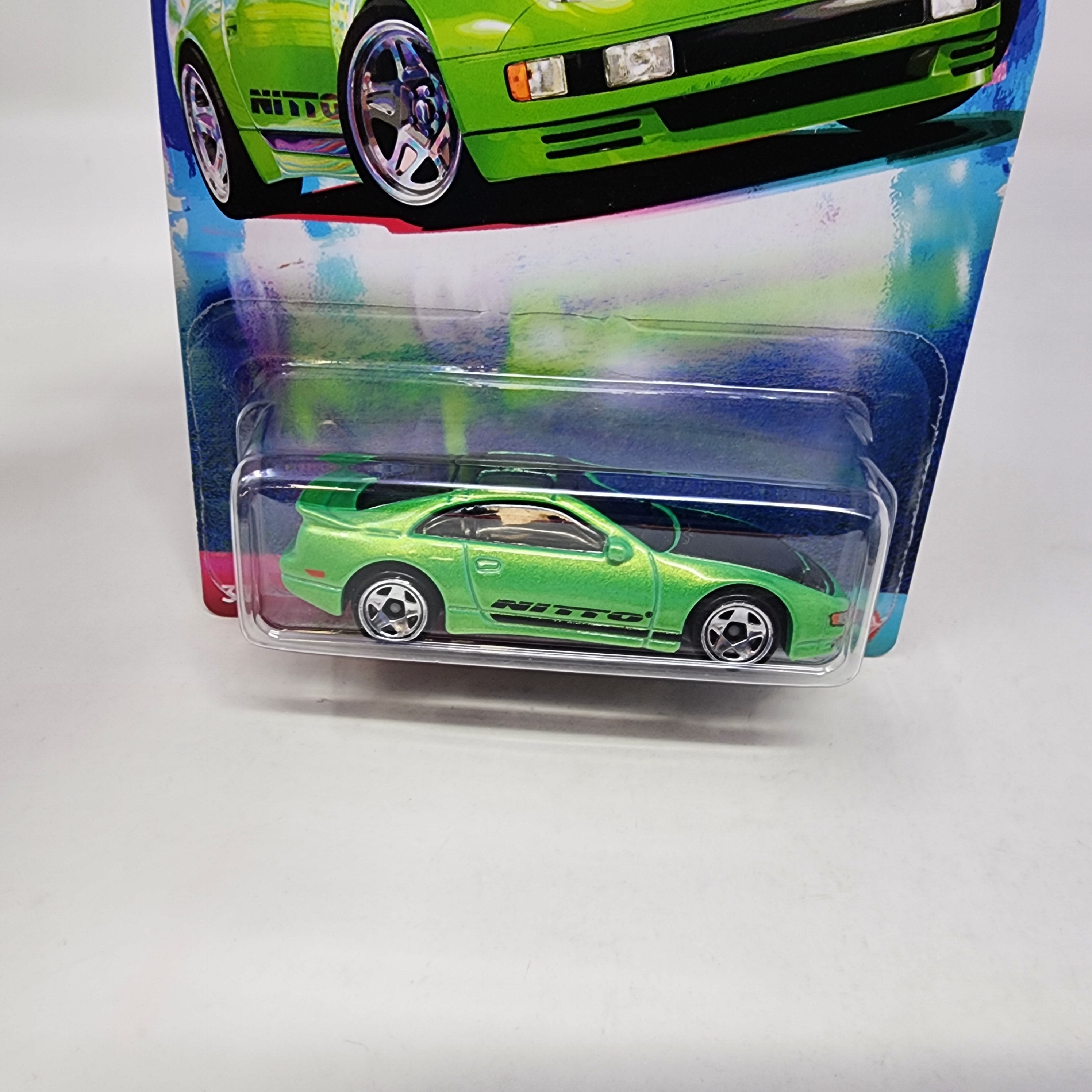 Nissan 300ZX Twin Turbo * Green * Hot Wheels 90s Street Scene、mySite、hgirdovlk