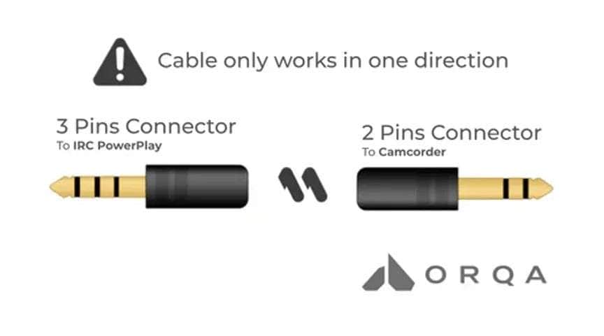 ImmersionRC Camcorder A/V Cable for ImmersionRC Powerplay