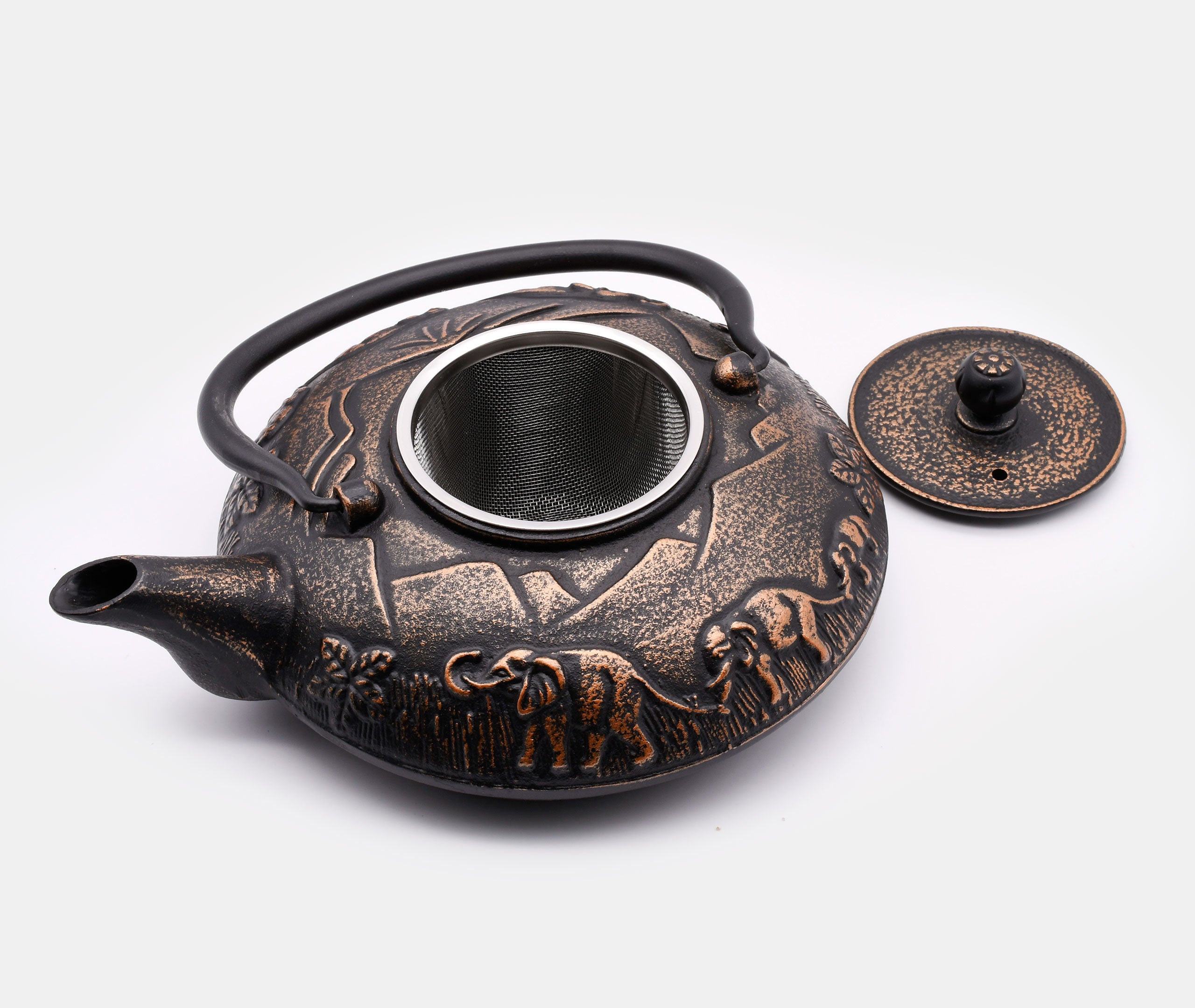 Cast Iron Teapot Elephant 1.1L、mySite、topwebapps