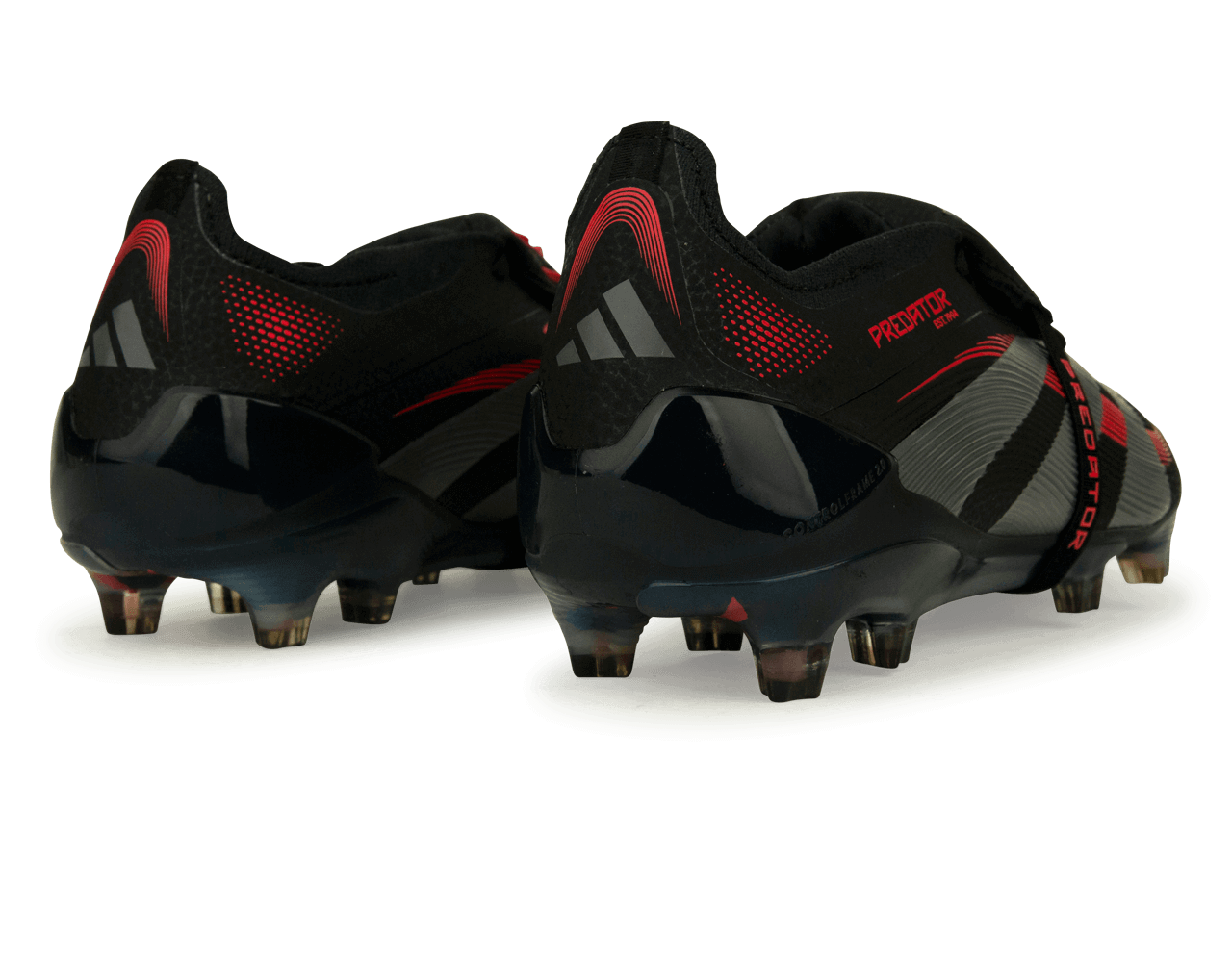 adidas Men's Predator Elite Foldover Tongue FG Black/Metallic/Red、mySite、bottomscart
