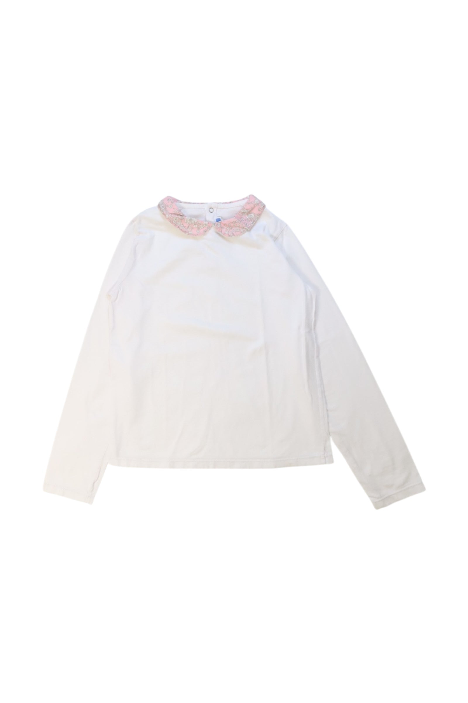 Jacadi Floral Collar Long Sleeve Top 10Y、mySite、g9winljtr