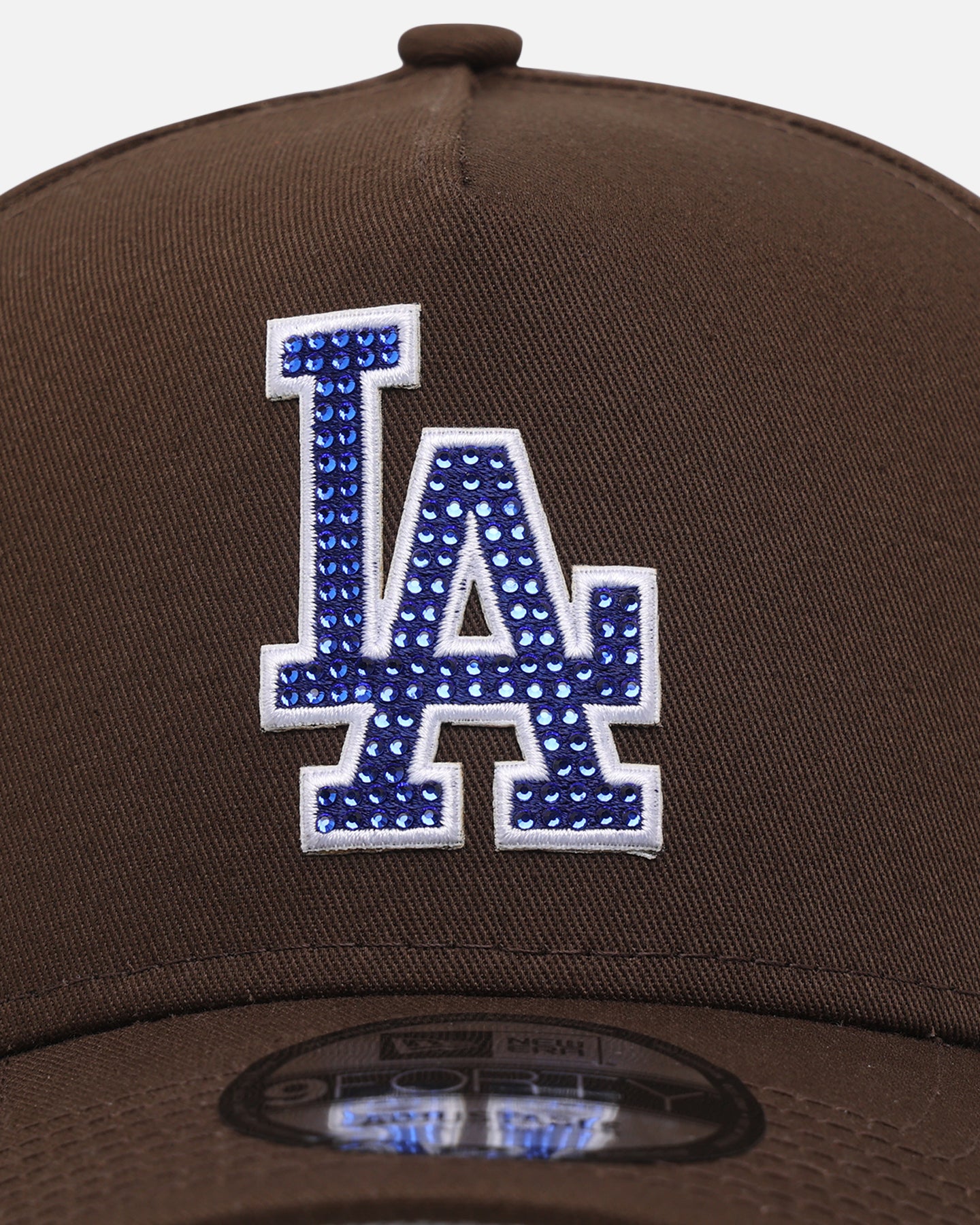 New Era Los Angeles Dodgers 'Diamante' 9FORTY A-Frame Snapback Walnut、mySite、zt4zffjzw