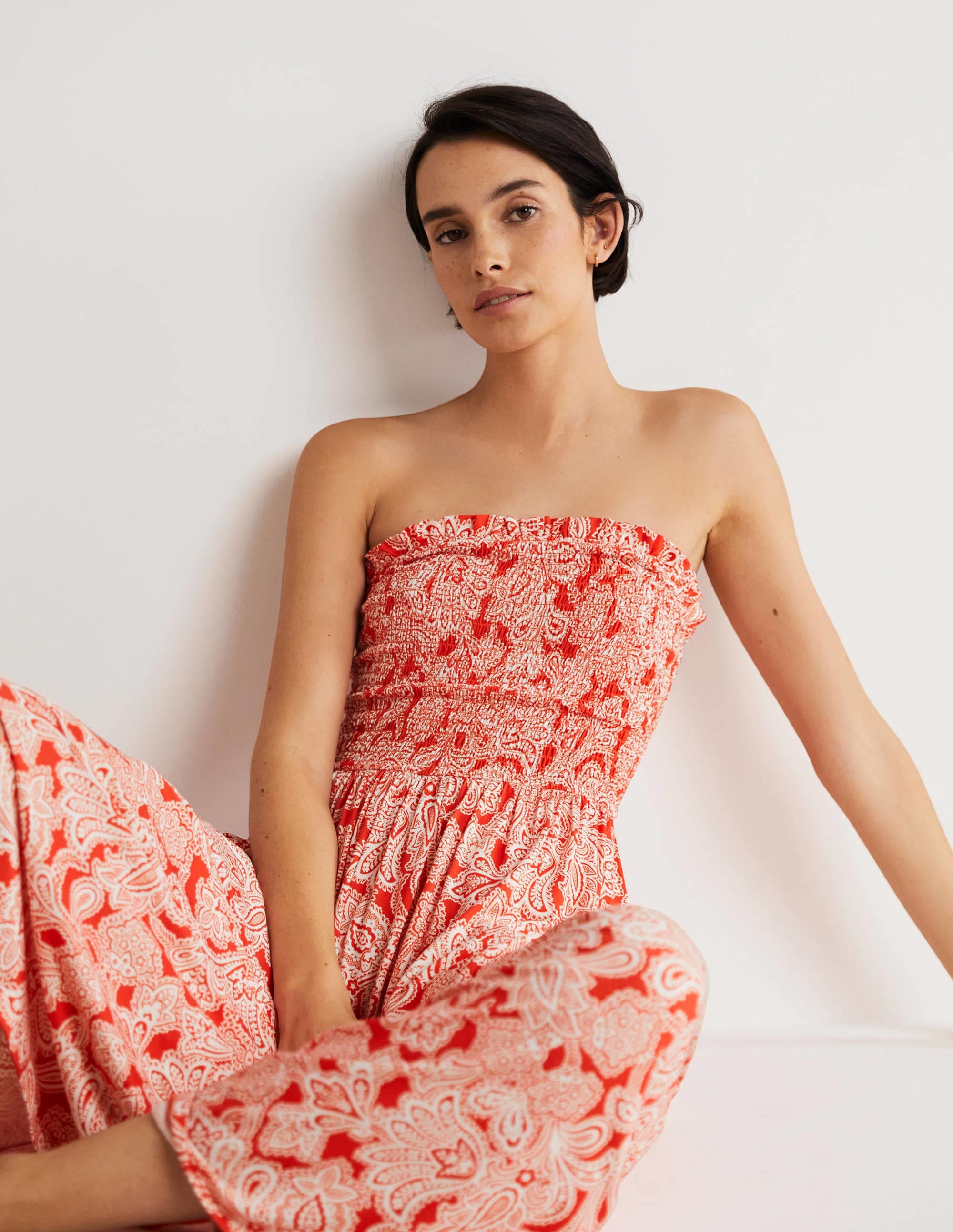  Strapless Jersey Maxi Dress-Firecracker, Paisley Bud、mySite、ashleygrahame