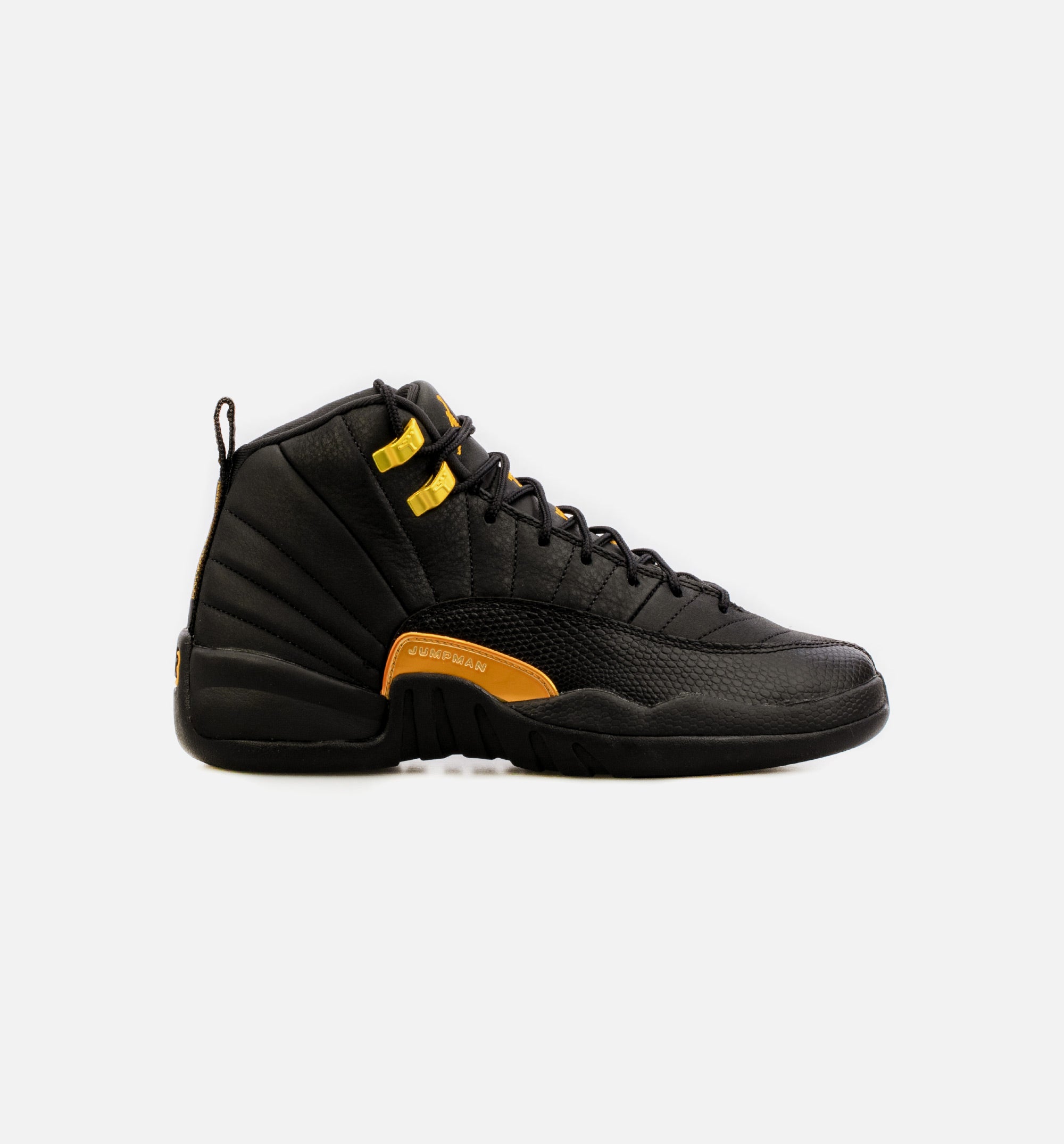 Air Jordan 12 Retro Black Taxi Grade School Lifestyle Shoe - Black Free Shipping、mySite、dreamappss