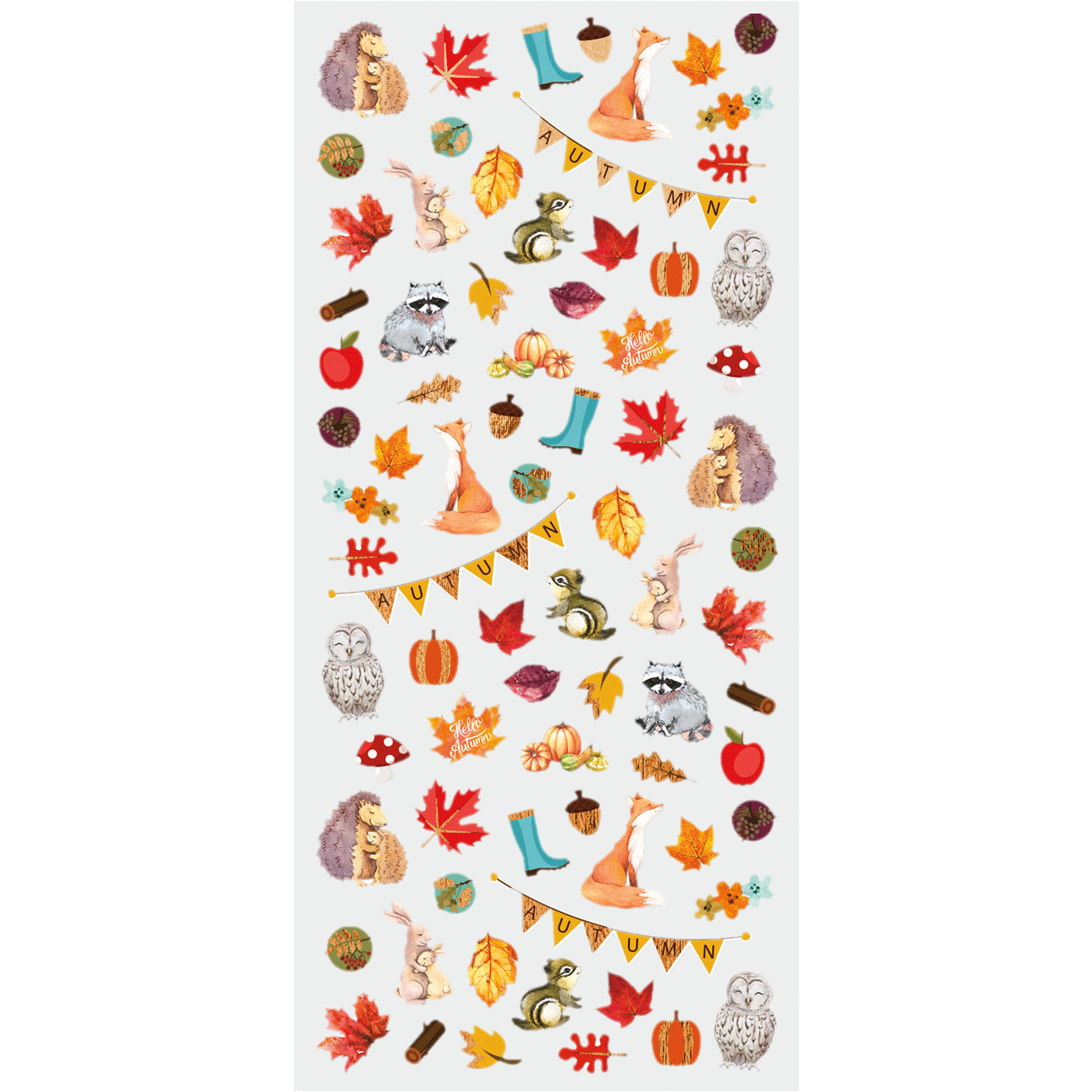  Autumn Woods Micro Stickers、mySite、ghnorth