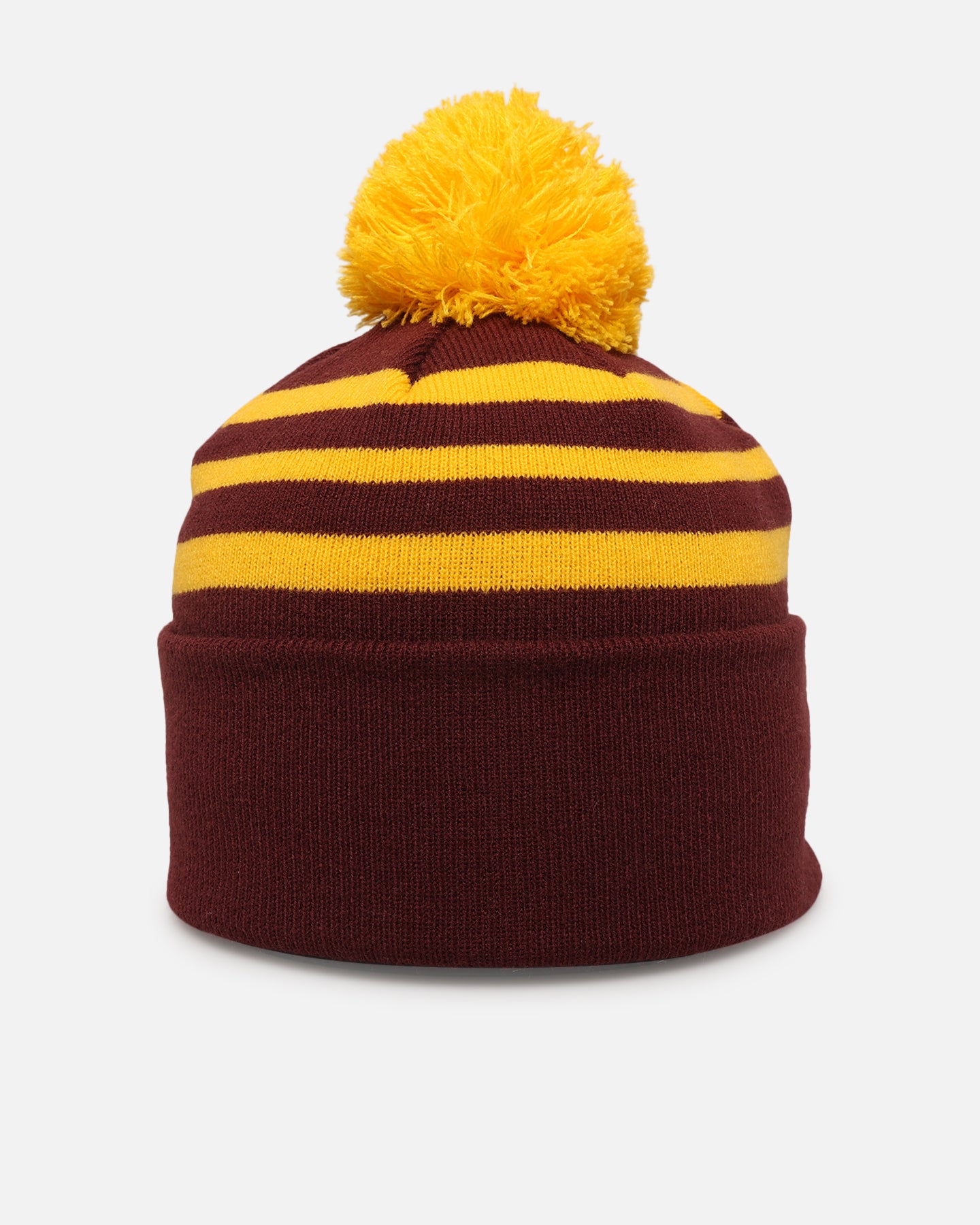 New Era Brisbane Broncos 'NRL 2025 Collection' Knitted Badged Beanie Official Team Colour、mySite、zt4zffjzw
