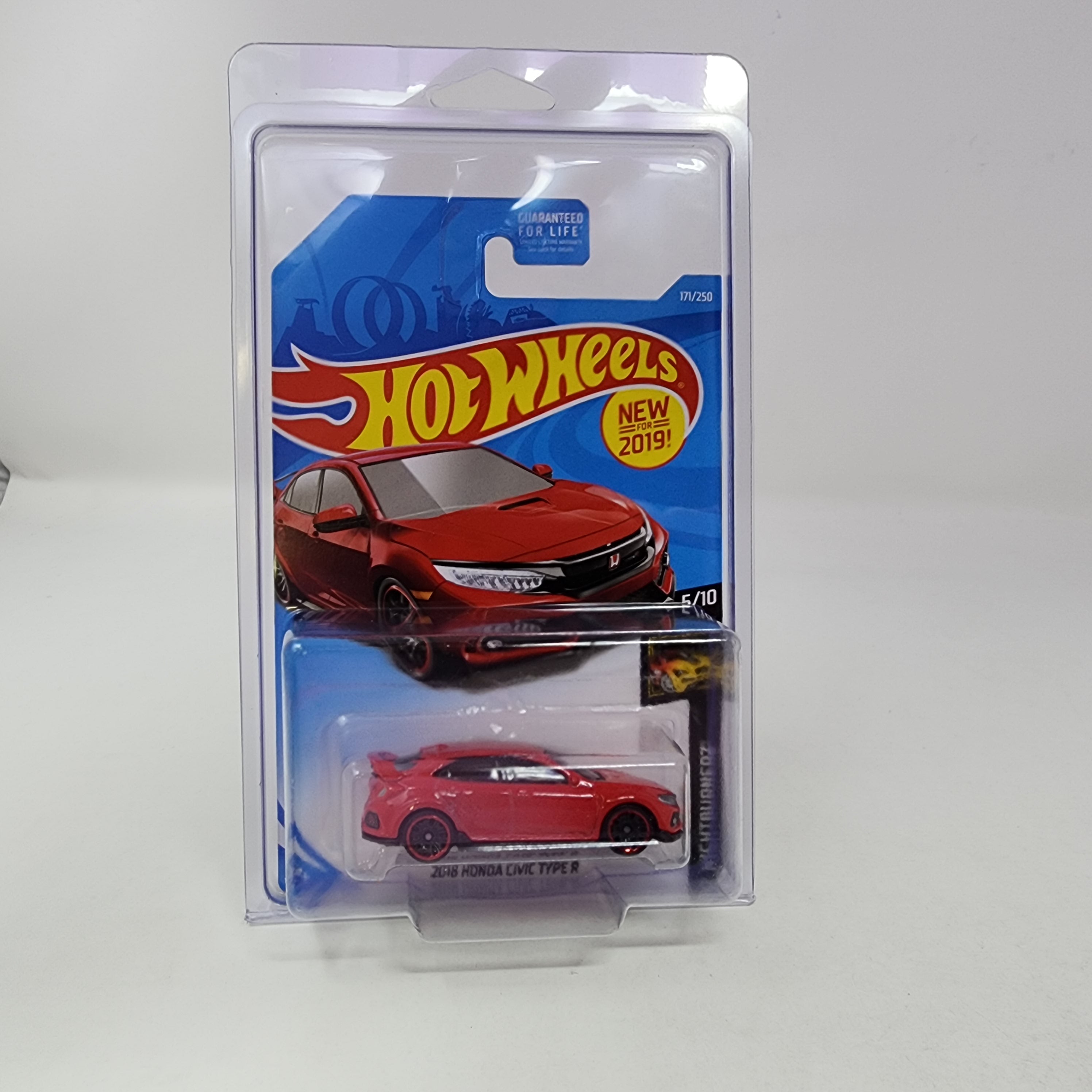 2018 Honda Civic Type R #171 * RED * Hot Wheels 2019、mySite、hgirdovlk