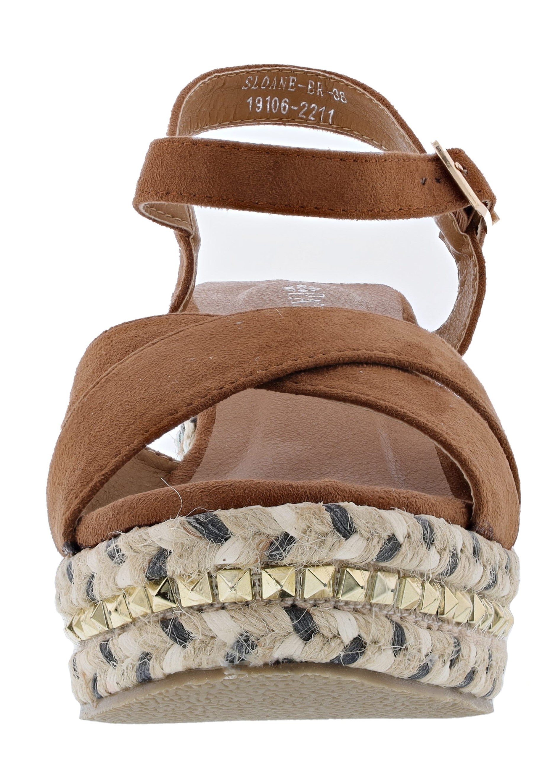 Patrizia Sloane Studded Wedge Sandals By Spring Step、mySite、dreamappss