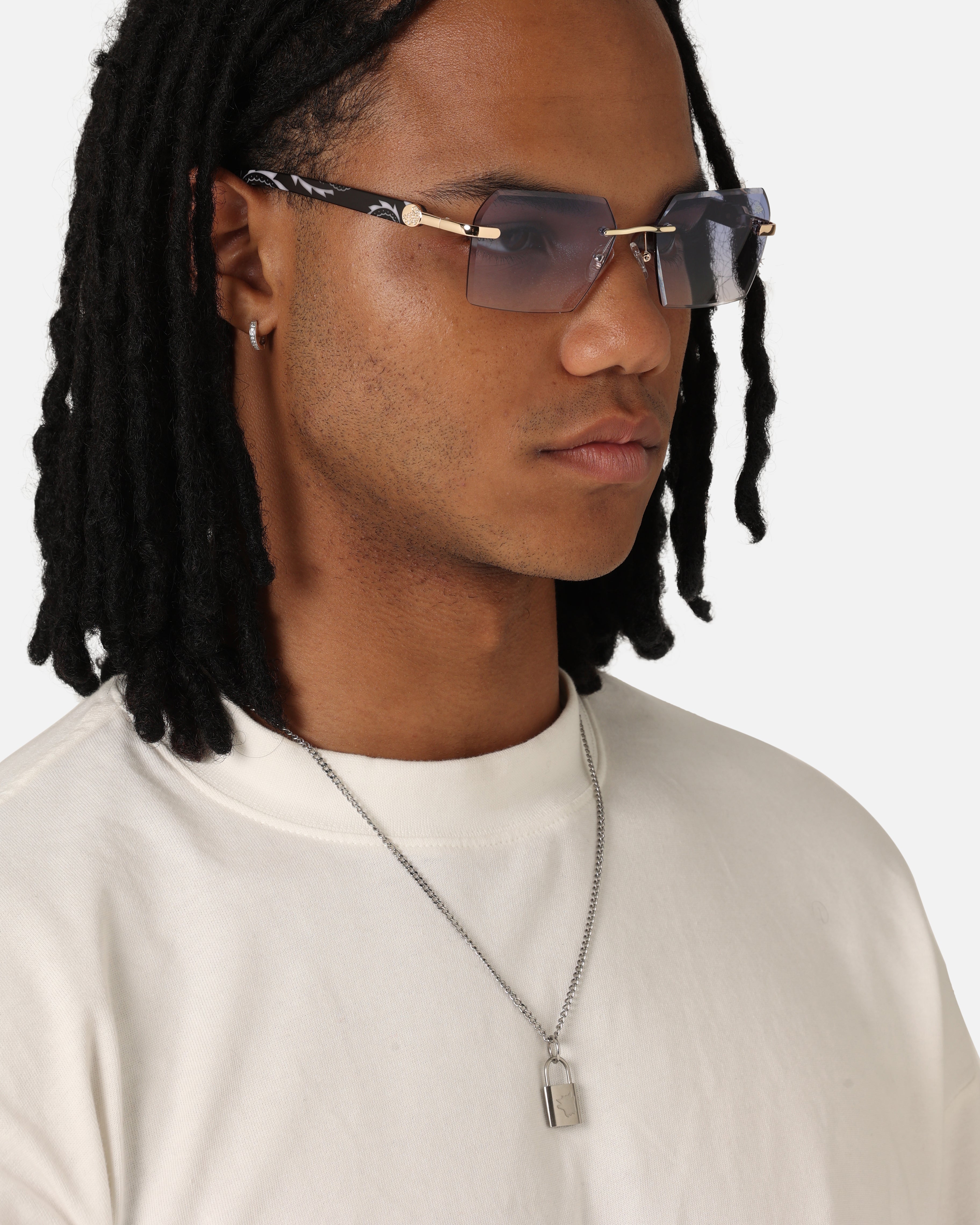 Belvoir & Co X Culture Kings Kennedy Sunglasses Blue/Gold/Black、mySite、zt4zffjzw