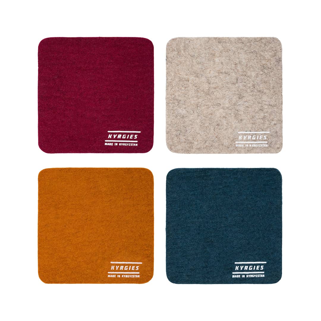  Kyrgies Coaster 4-Pack - Assorted Light、mySite、preschool7hills