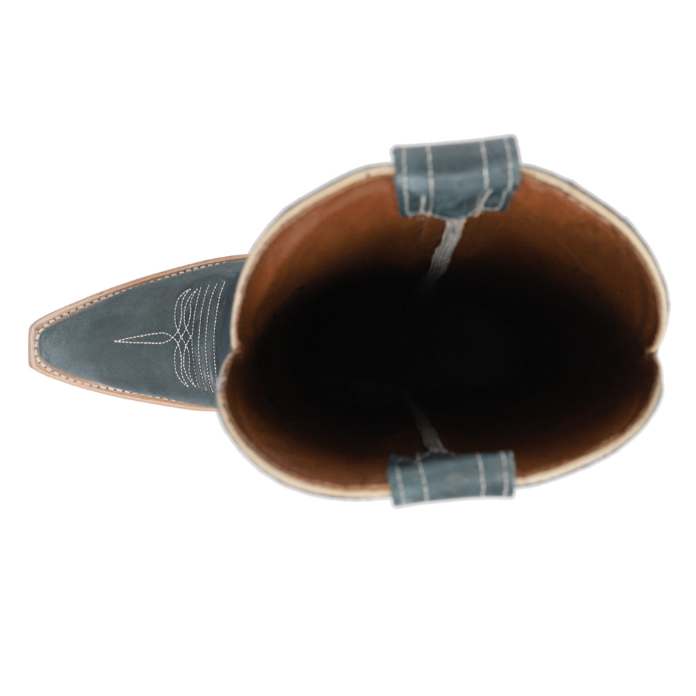 Distressed Embroidered Snip Toe Cowboy Boots、mySite、gtrtttuynbv