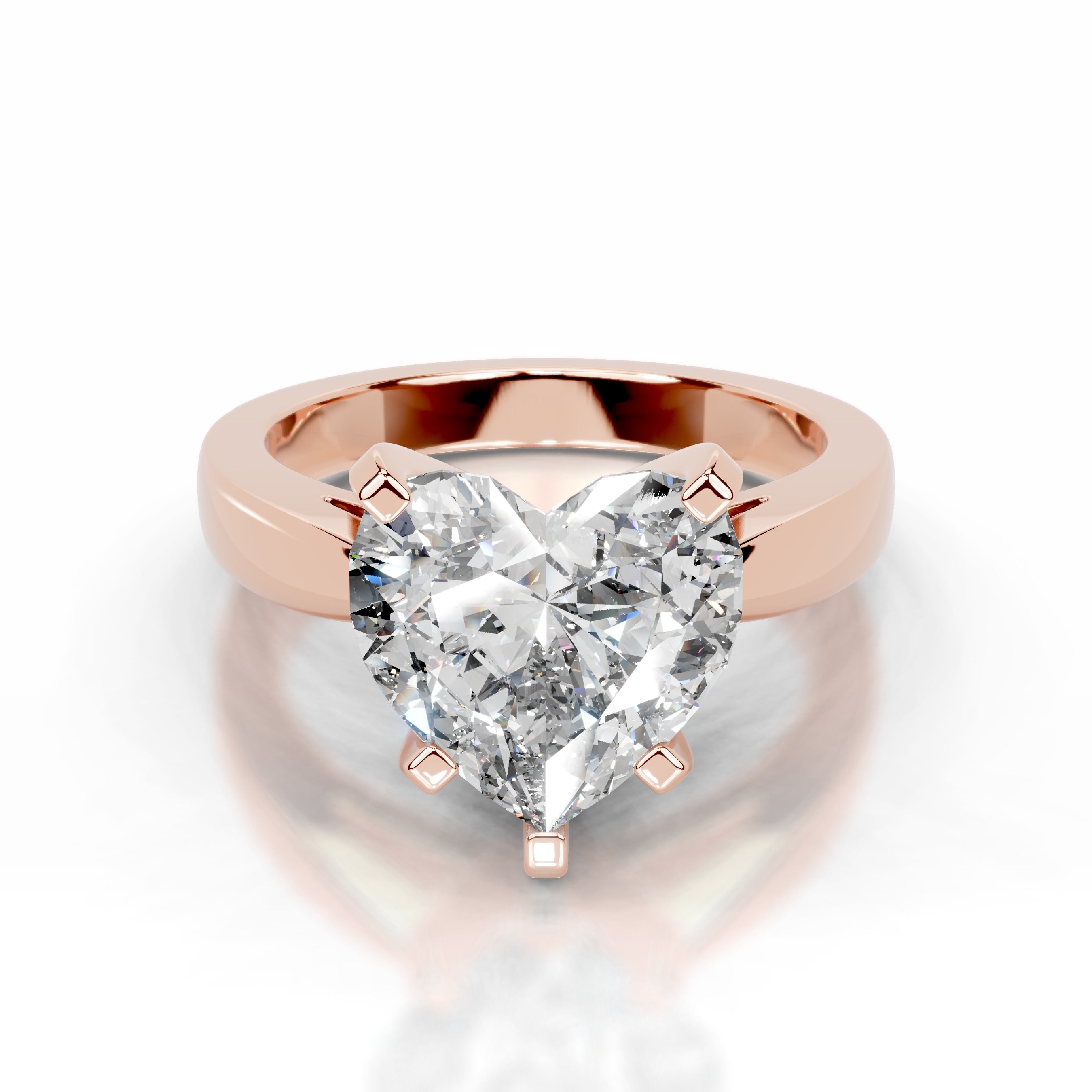 Diana Lab Grown Diamond Ring - 14K Rose Gold、mySite、hinf8tx79