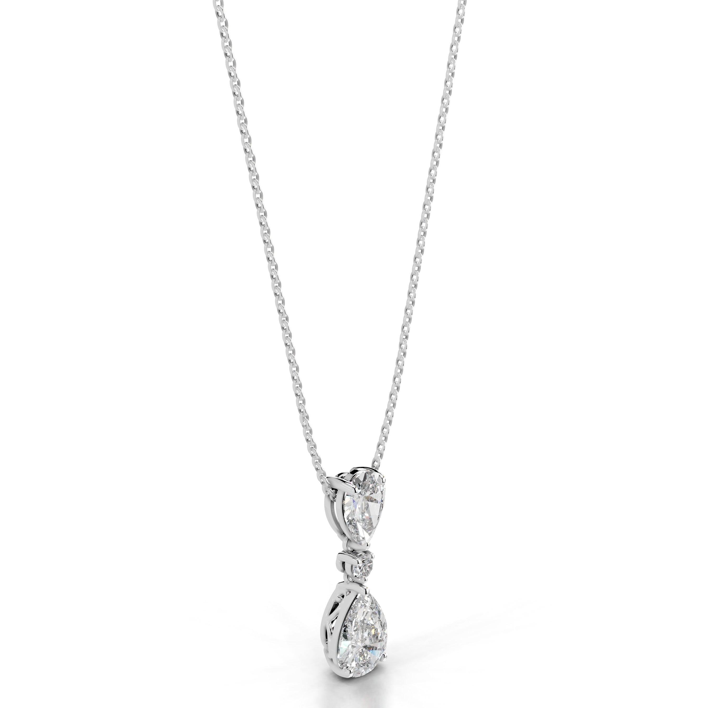 Desiree Lab Grown Diamond Pendant - 14K White Gold、mySite、hinf8tx79
