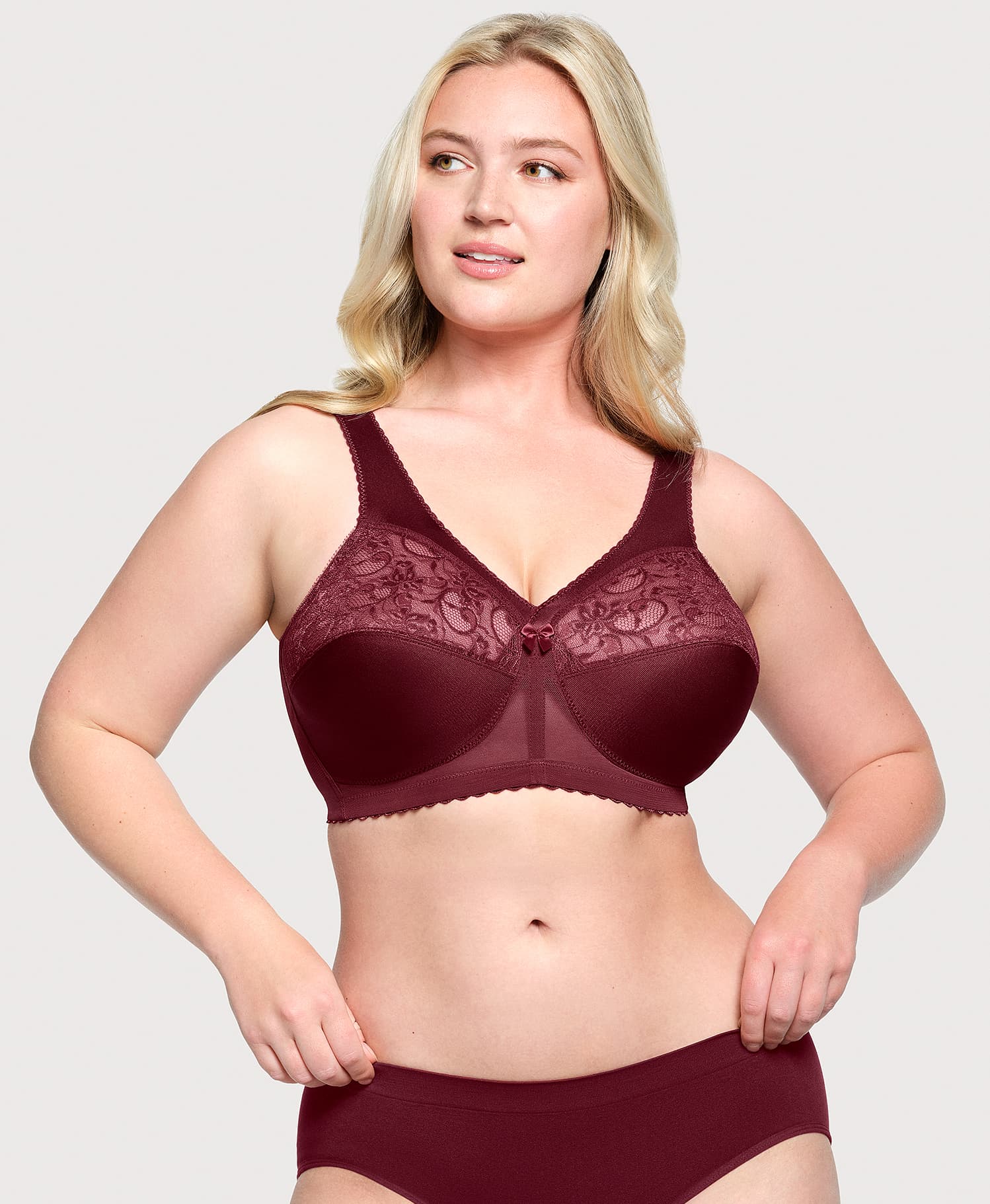  MagicLift Original Support Bra Burgundy、mySite、justintrudeaud