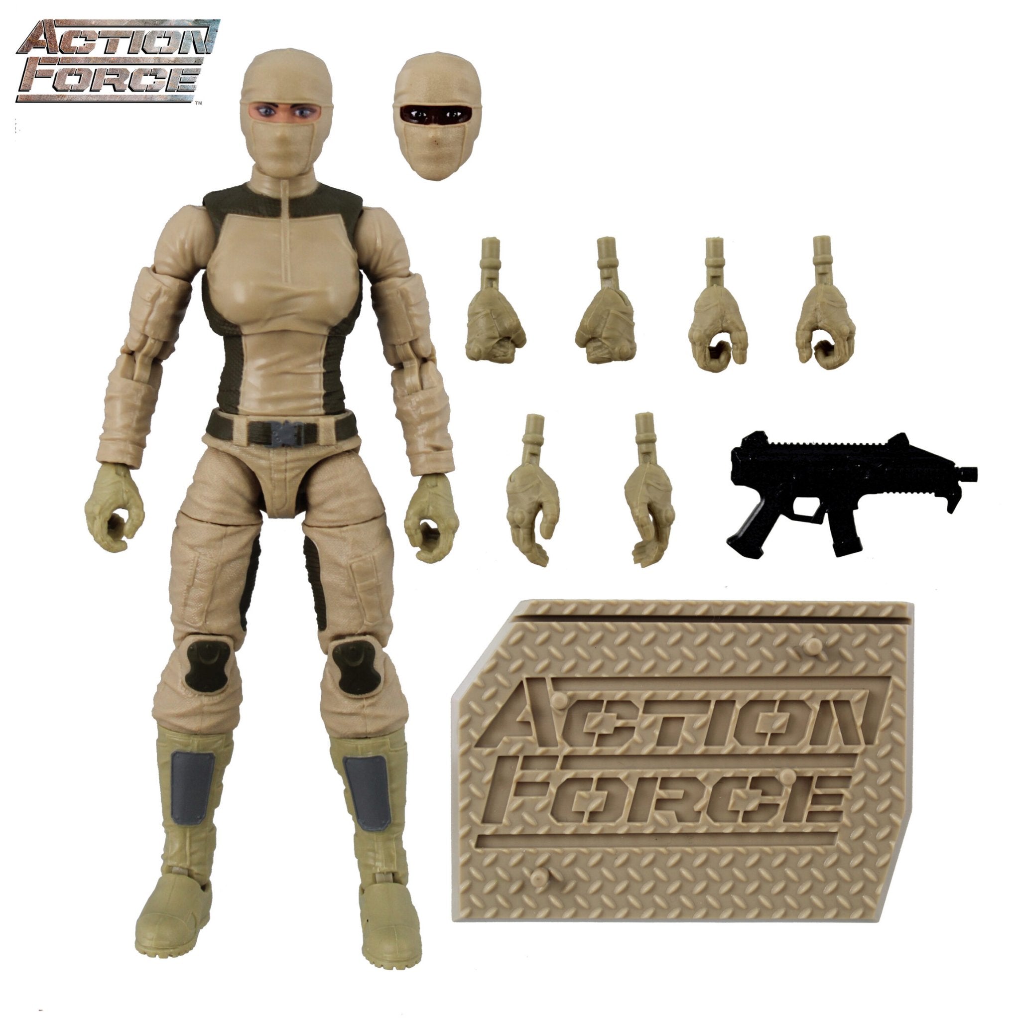 Action Force Desert Trooper (Female)、mySite、hgirdovlk