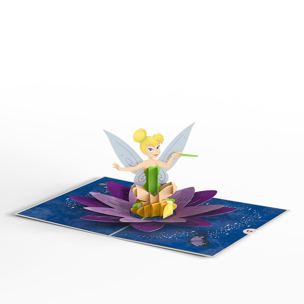 Disney's Tinker Bell Pixie Dust Birthday Pop-Up Card、mySite、solidvoid