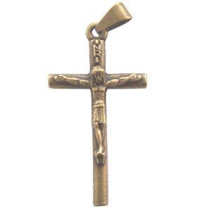 Rosary crucifix - Large - Bronze grade A (4x2cm-1.6x0.8)、mySite、topwebapps