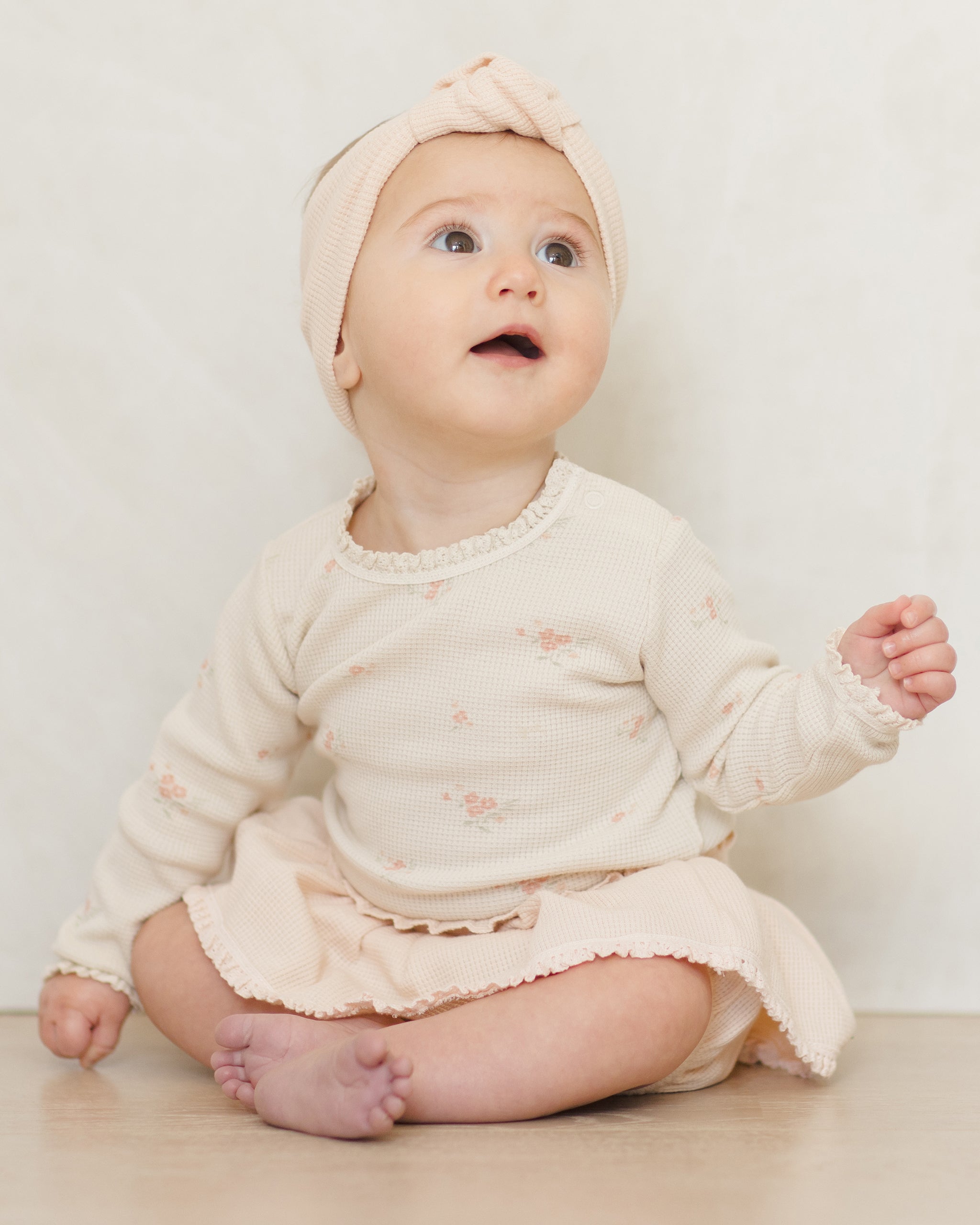  Waffle Long Sleeve Bodysuit || Vintage Rose、mySite、layawaytickets