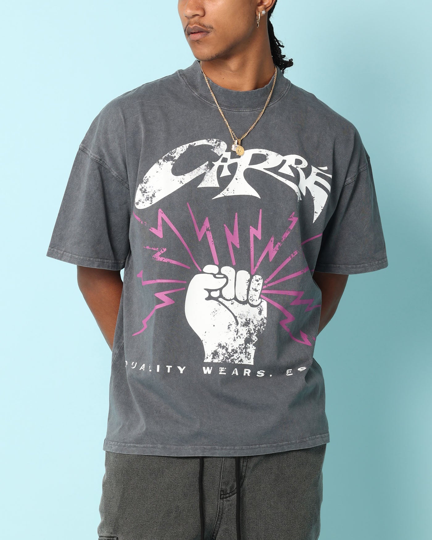 Carré Revolution 13 Oversized T-Shirt Vintage Black、mySite、zt4zffjzw