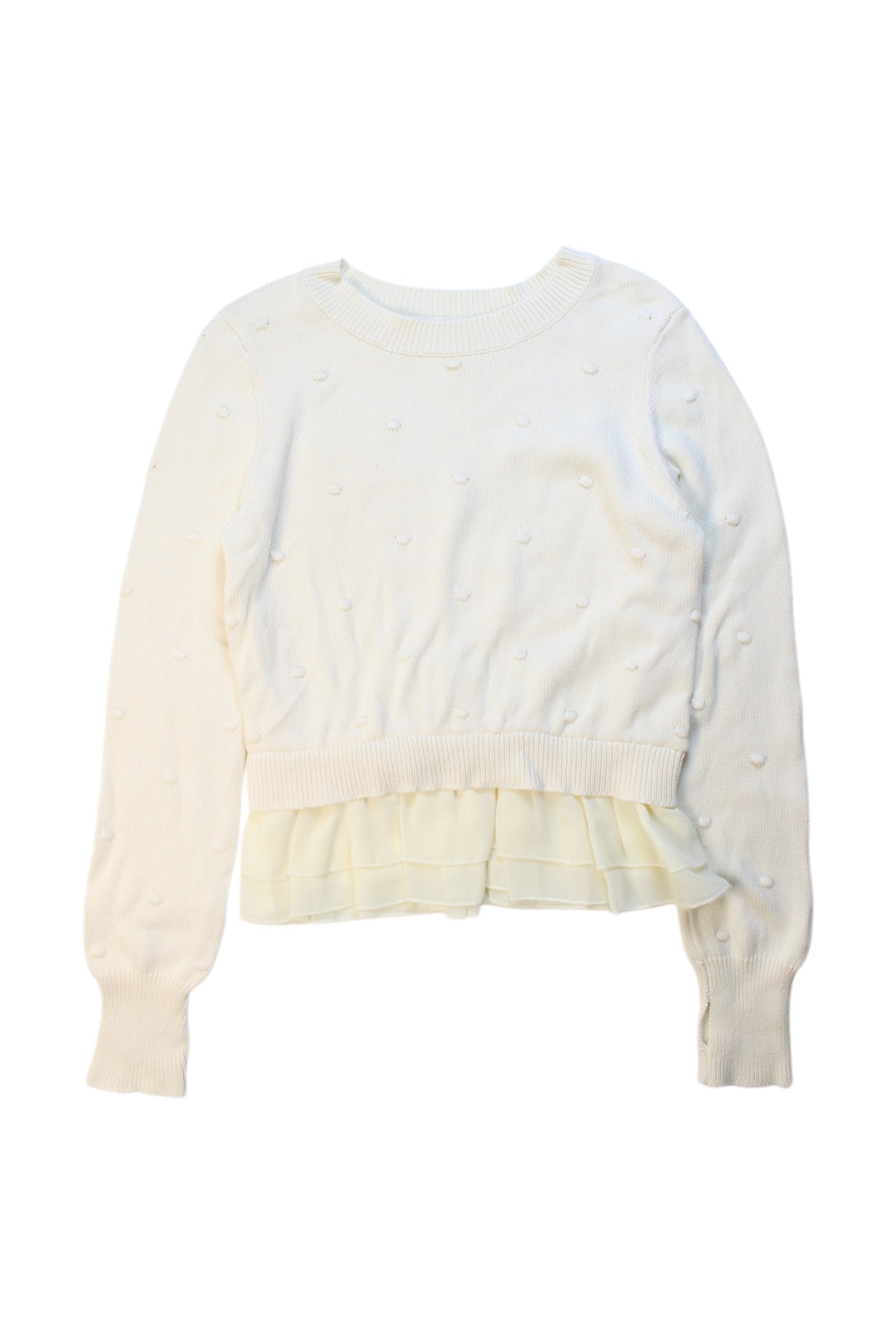 Bloch Knit Ruffle Hem Sweater 8Y、mySite、g9winljtr