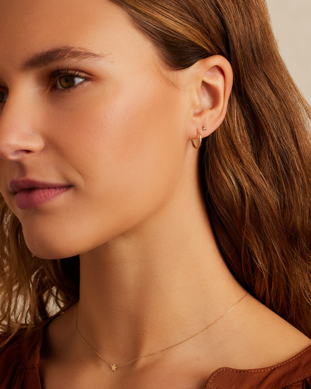 14k Gold Classic Huggies、mySite、hinf8tx79