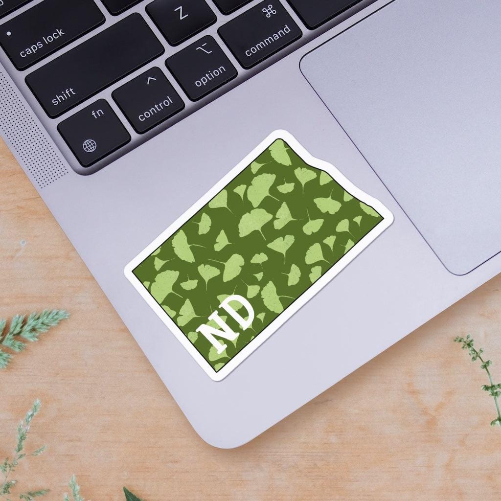  North Dakota Green Nature Sticker、mySite、elrpsem3k