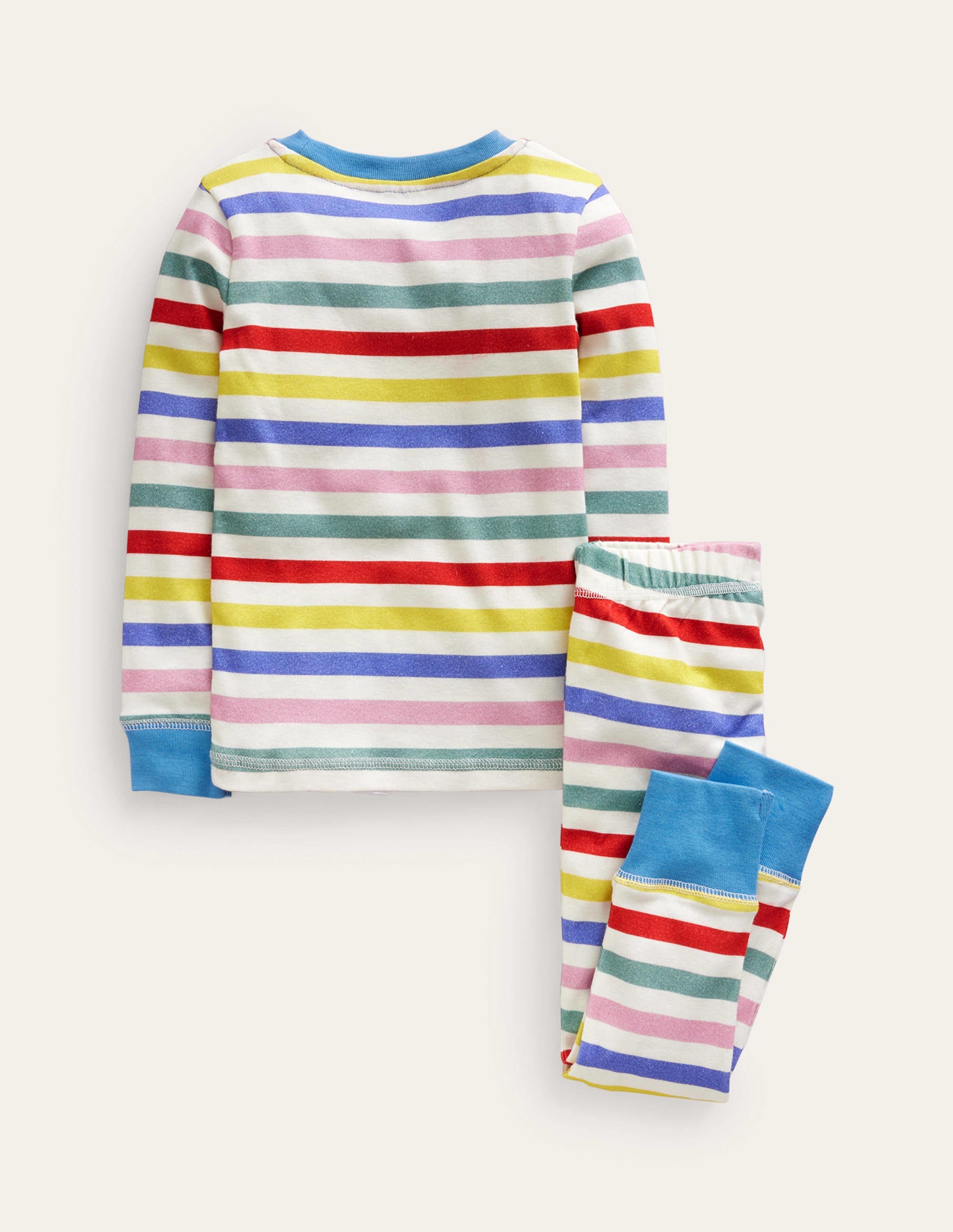  Snug Striped Long John Pyjamas-Multi Stripe、mySite、ashleygrahame