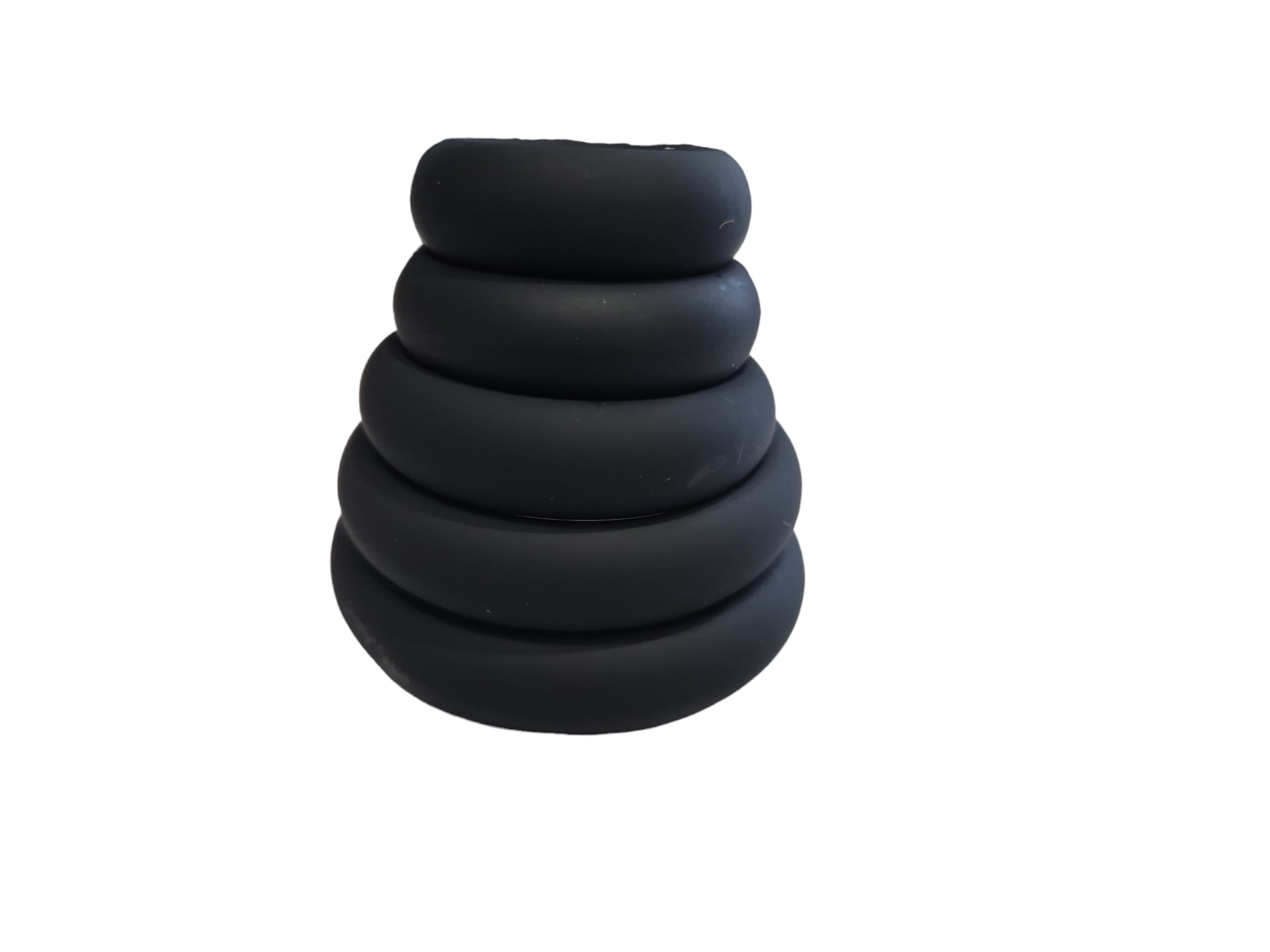 Come Closer 5 | Combo Pack | Silicone Cock Ring Set | Stretchy | Black、mySite、bottomscart