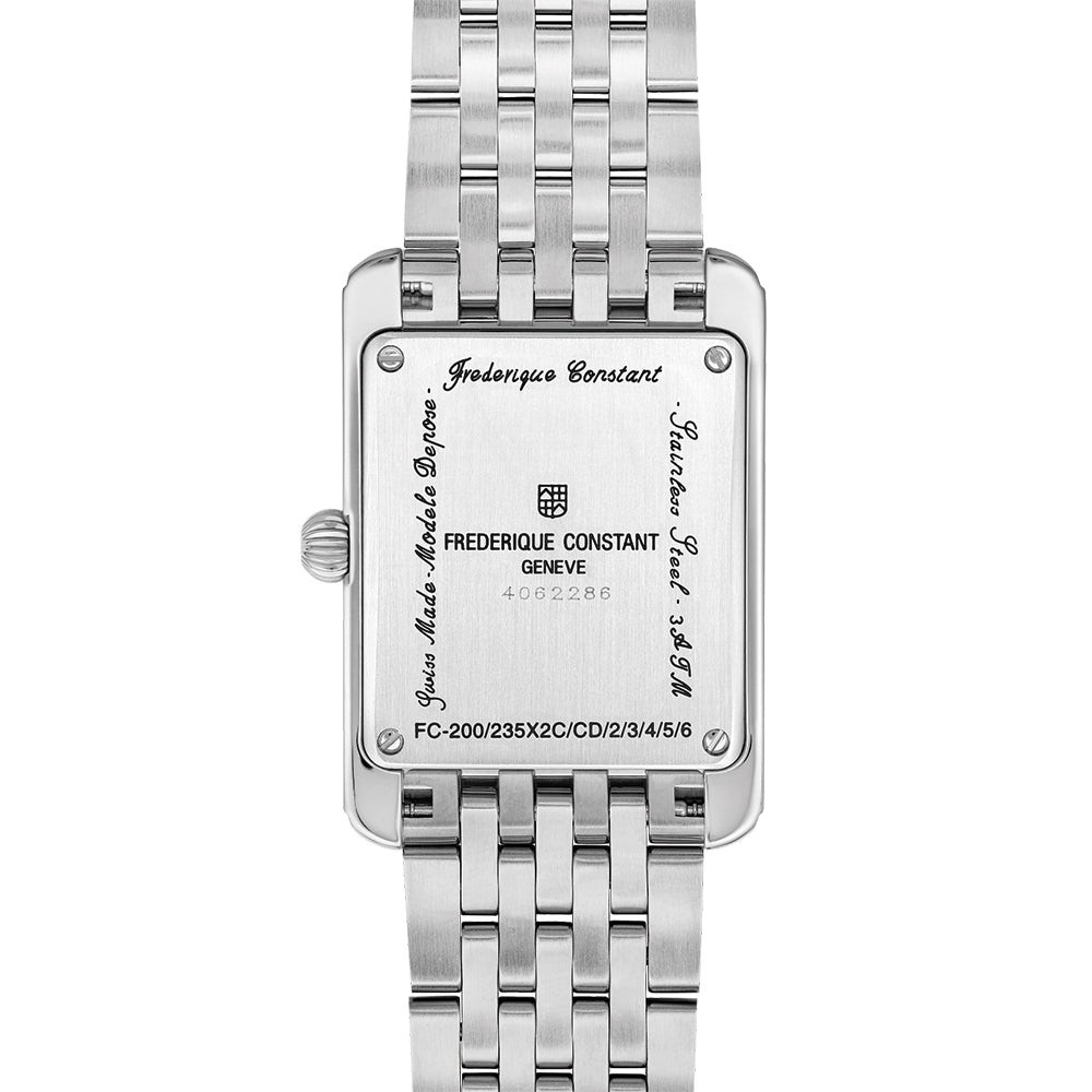  Classics Carrée Small Seconds 36x25mm - Green on Bracelet