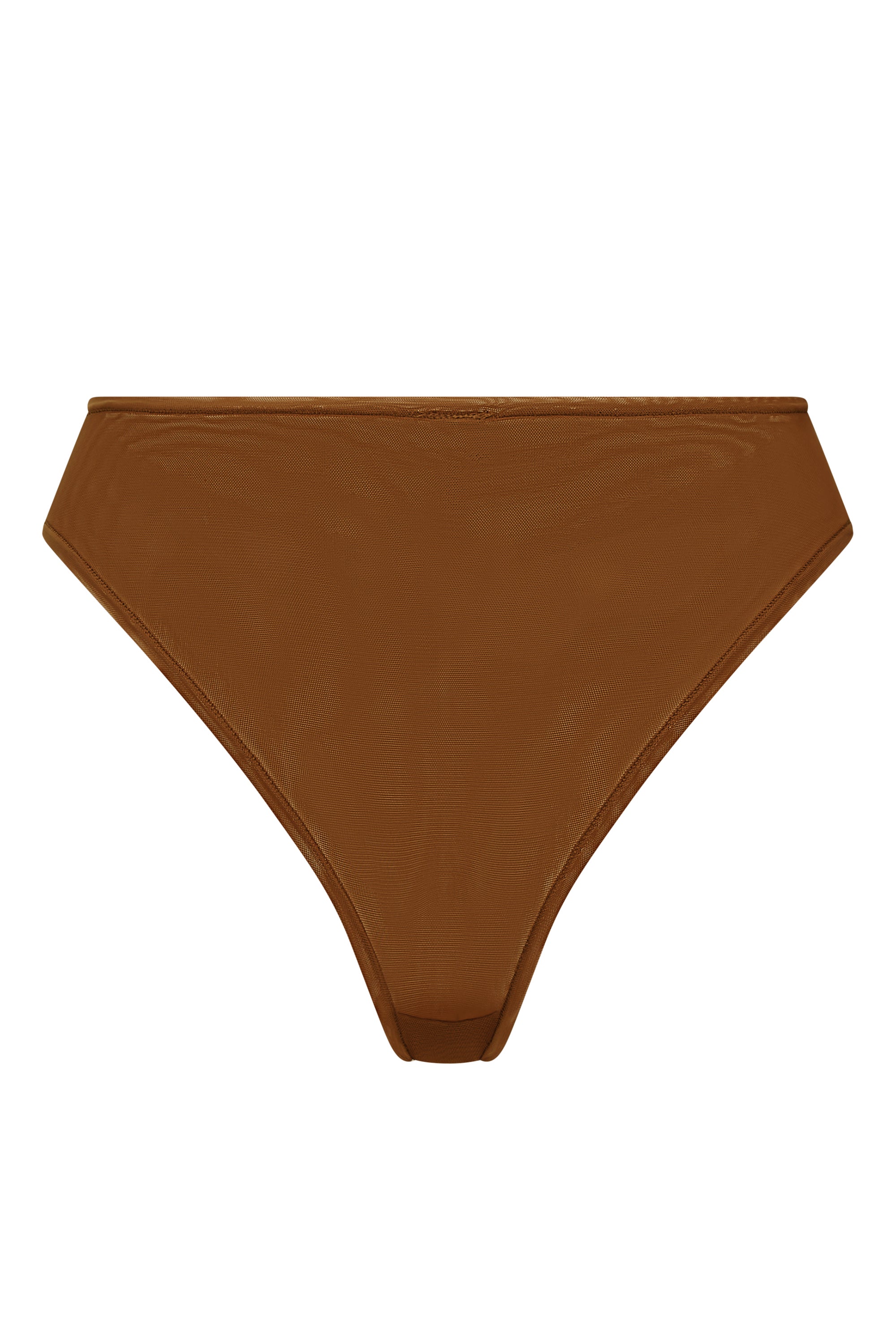 Soft Mesh Brief in Chestnut、mySite、solidvoid