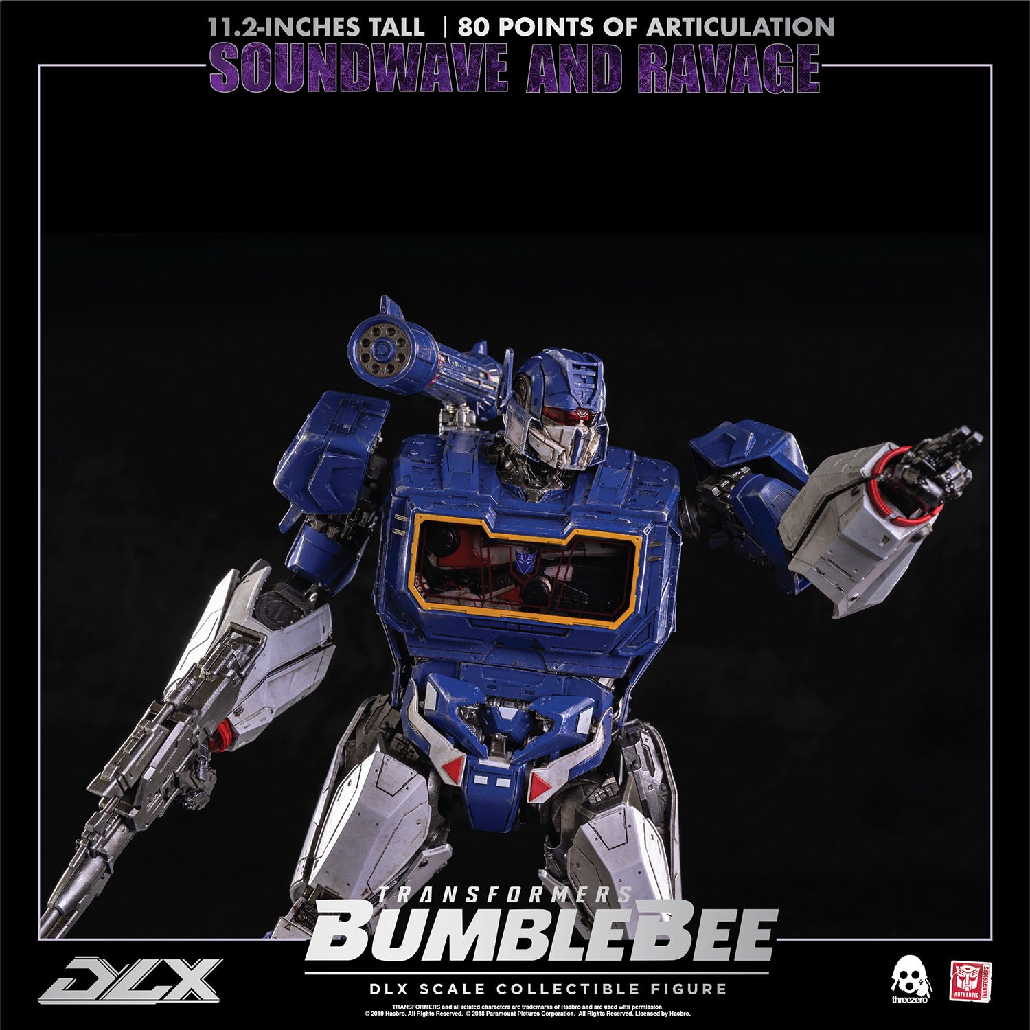 Transformers: Bumblebee DLX Scale Collectible Series Soundwave and Ravage、mySite、hgirdovlk