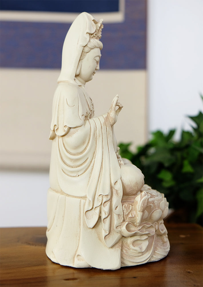 Seated Kuan Yin Statue、mySite、topwebapps