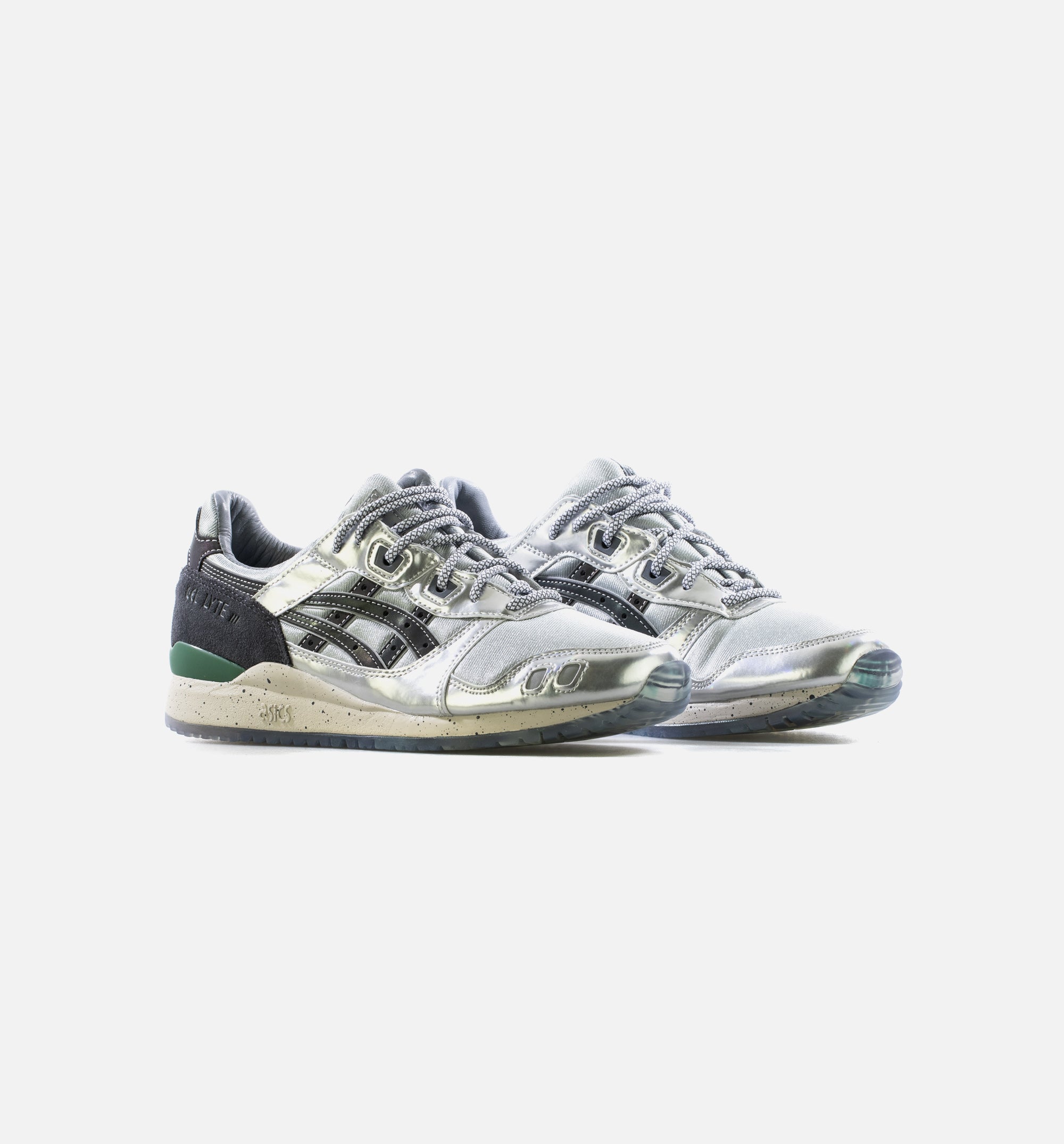 Sneaker Lah Gel Lyte III OG Mens Lifestyle Shoe - Grey/Silver/Green、mySite、dreamappss