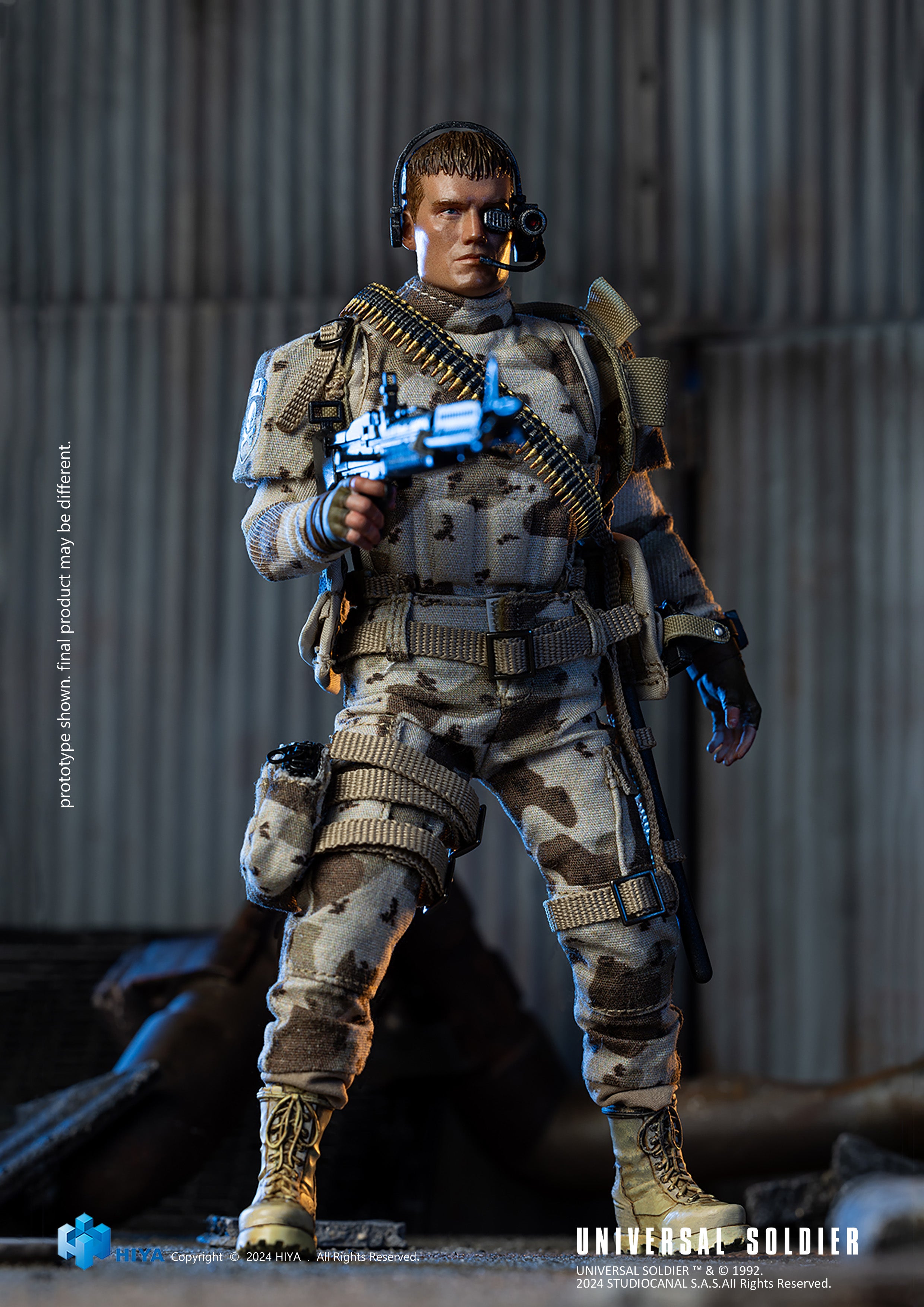 Hiya Universal Soldier Exquisite Super Series Previews Exclusive Andrew Scott (1/12)、mySite、hgirdovlk