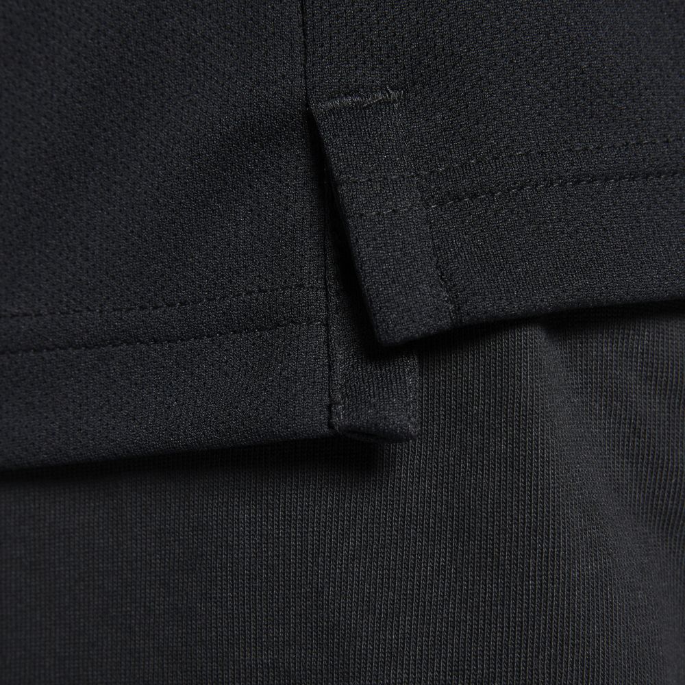 Nike Boys' Court Dri-FIT Team Polo (Black/White)