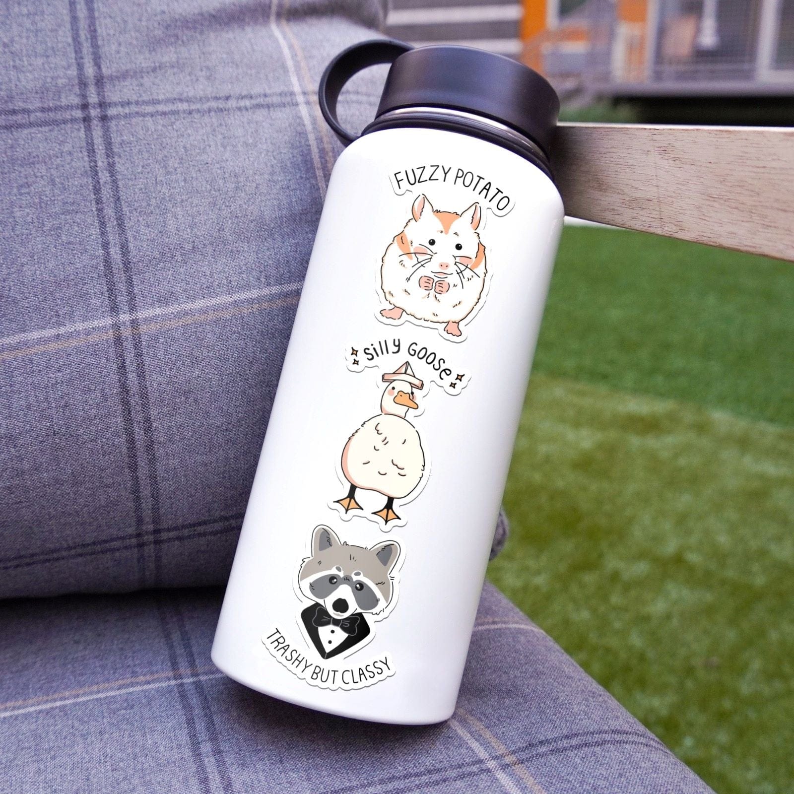  Silly Goose Animal Pun Sticker 7 Pack、mySite、ghnorth