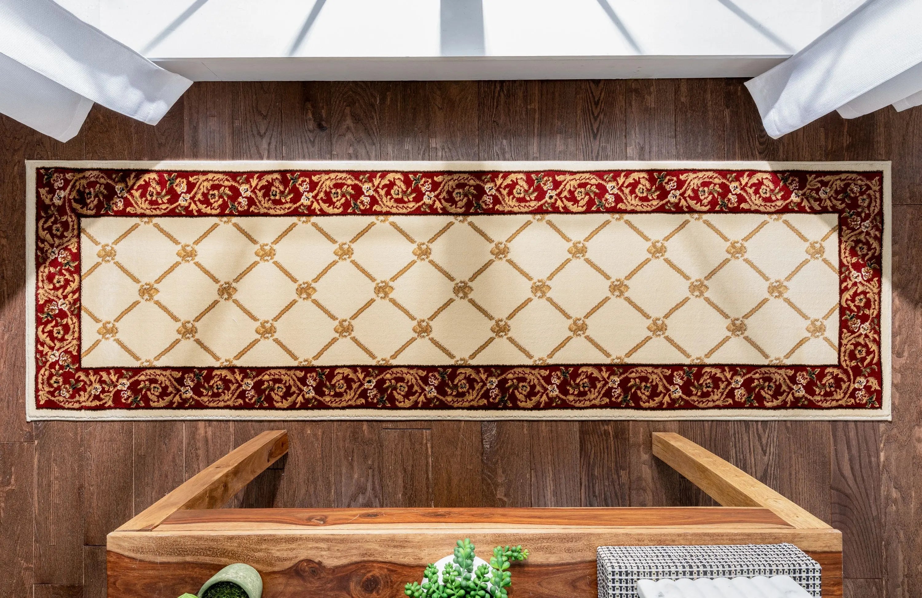 Fleur De Lis Ivory Formal Rug、mySite、gigharbornorthrealestate