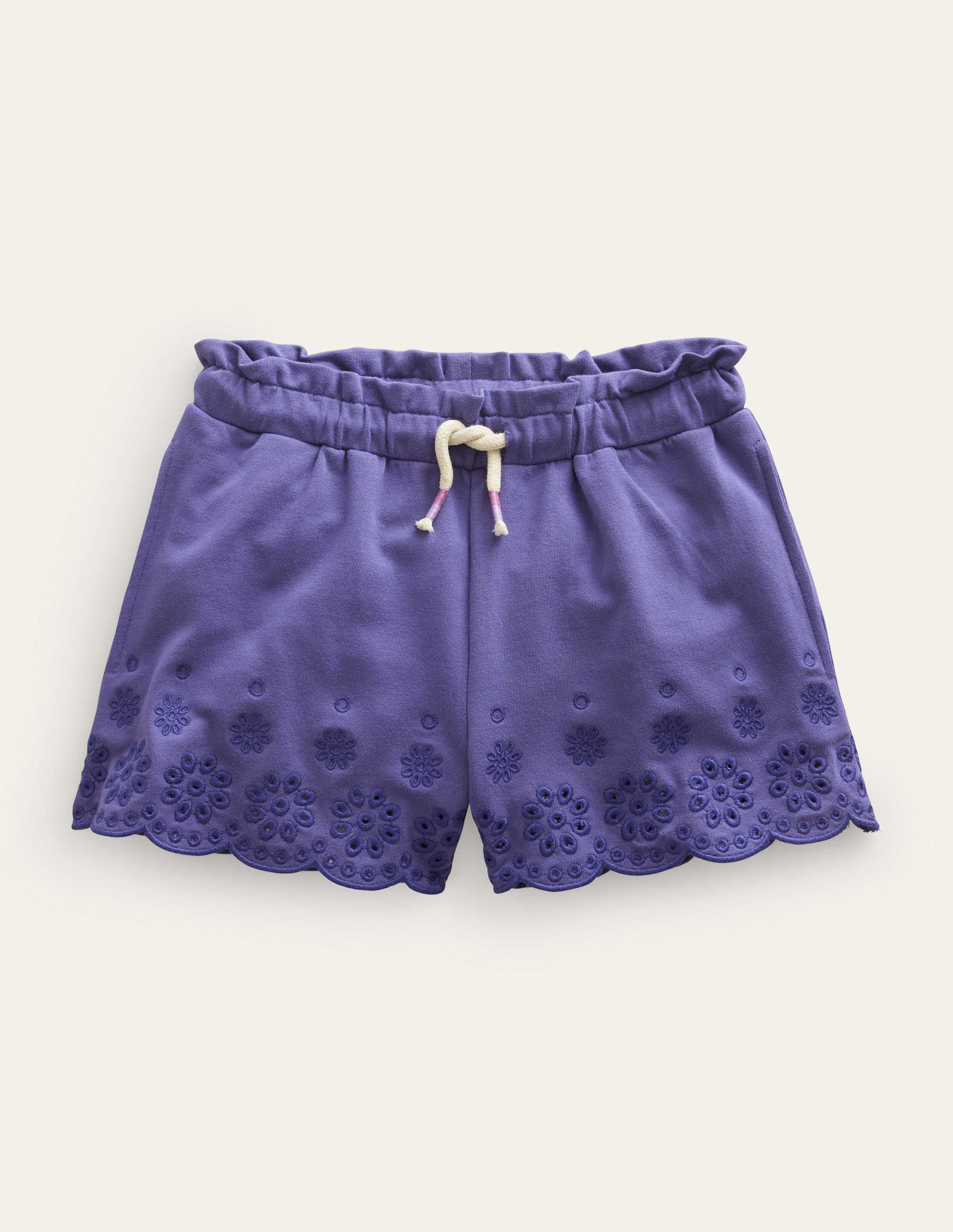  Jersey Eyelet Short-Soft Starboard Blue、mySite、ashleygrahame