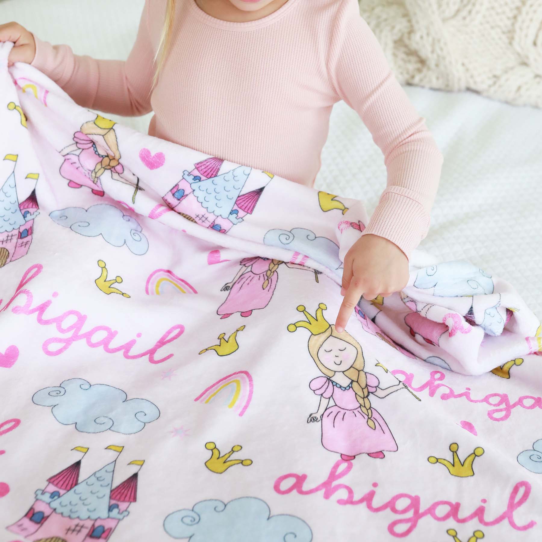  Once Upon A Time Personalized Kids Blanket、mySite、layawaytickets