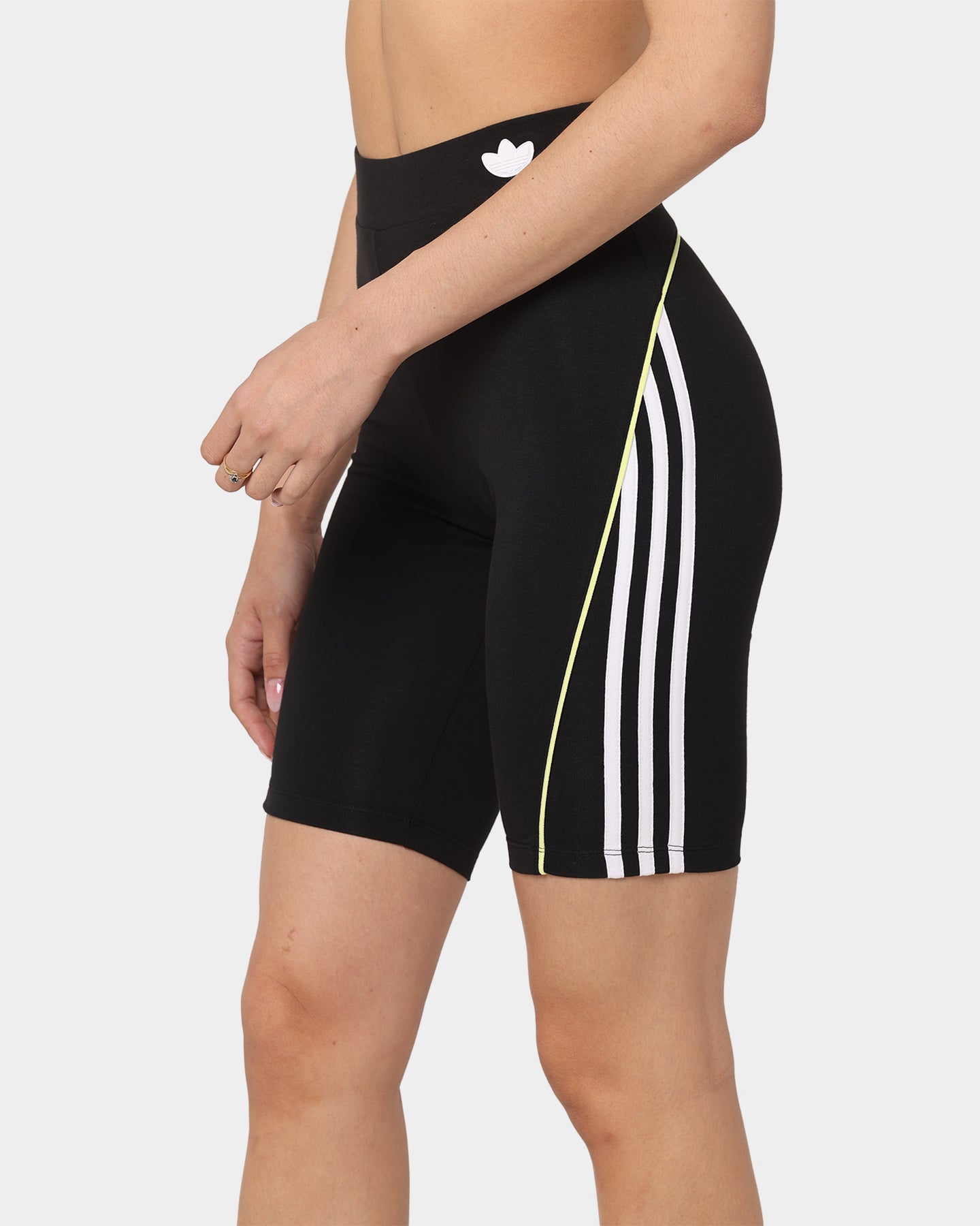 Adidas Women's Contrast Bike Shorts Black、mySite、zt4zffjzw