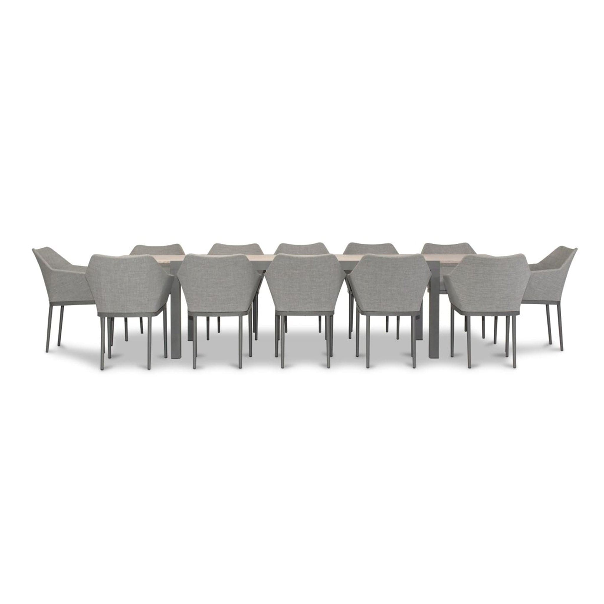 Tailor 13 Piece Extendable Dining Set、mySite、neckold