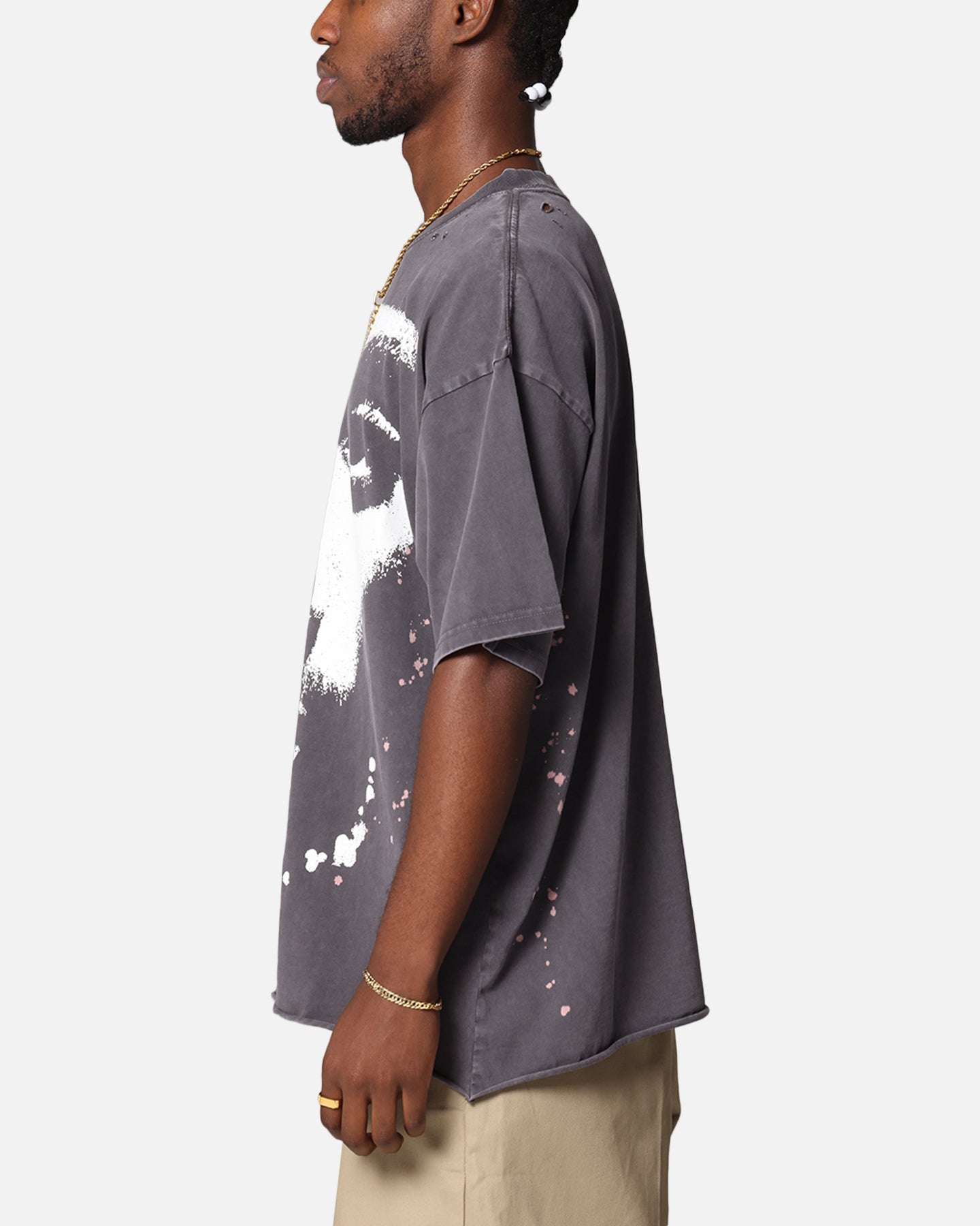 Tupac Blessed T-Shirt Washed Black、mySite、zt4zffjzw