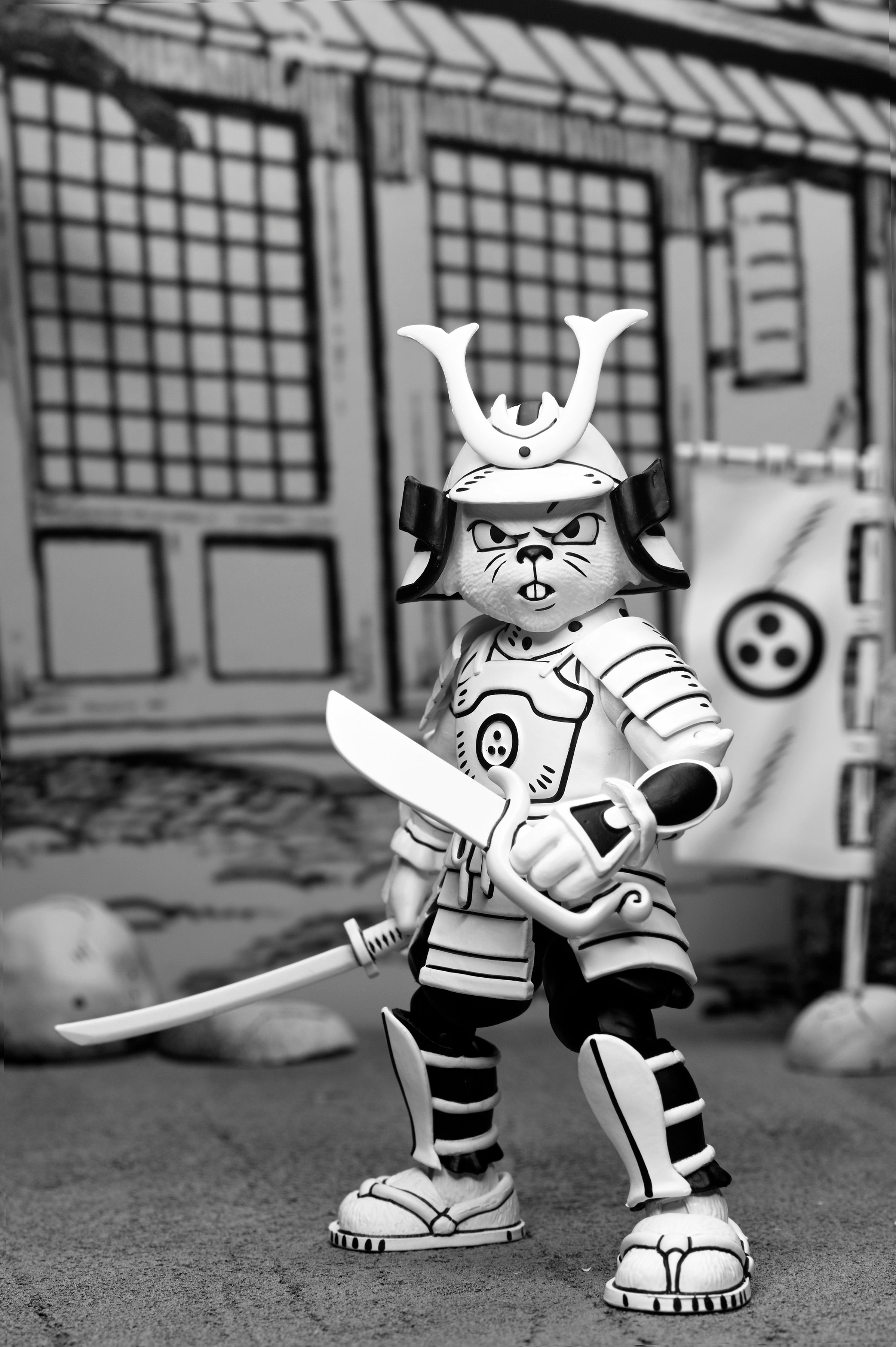 NECA Teenage Mutant Ninja Turtles Ultimate Samurai Usagi Yojimbo (Black & White)、mySite、hgirdovlk