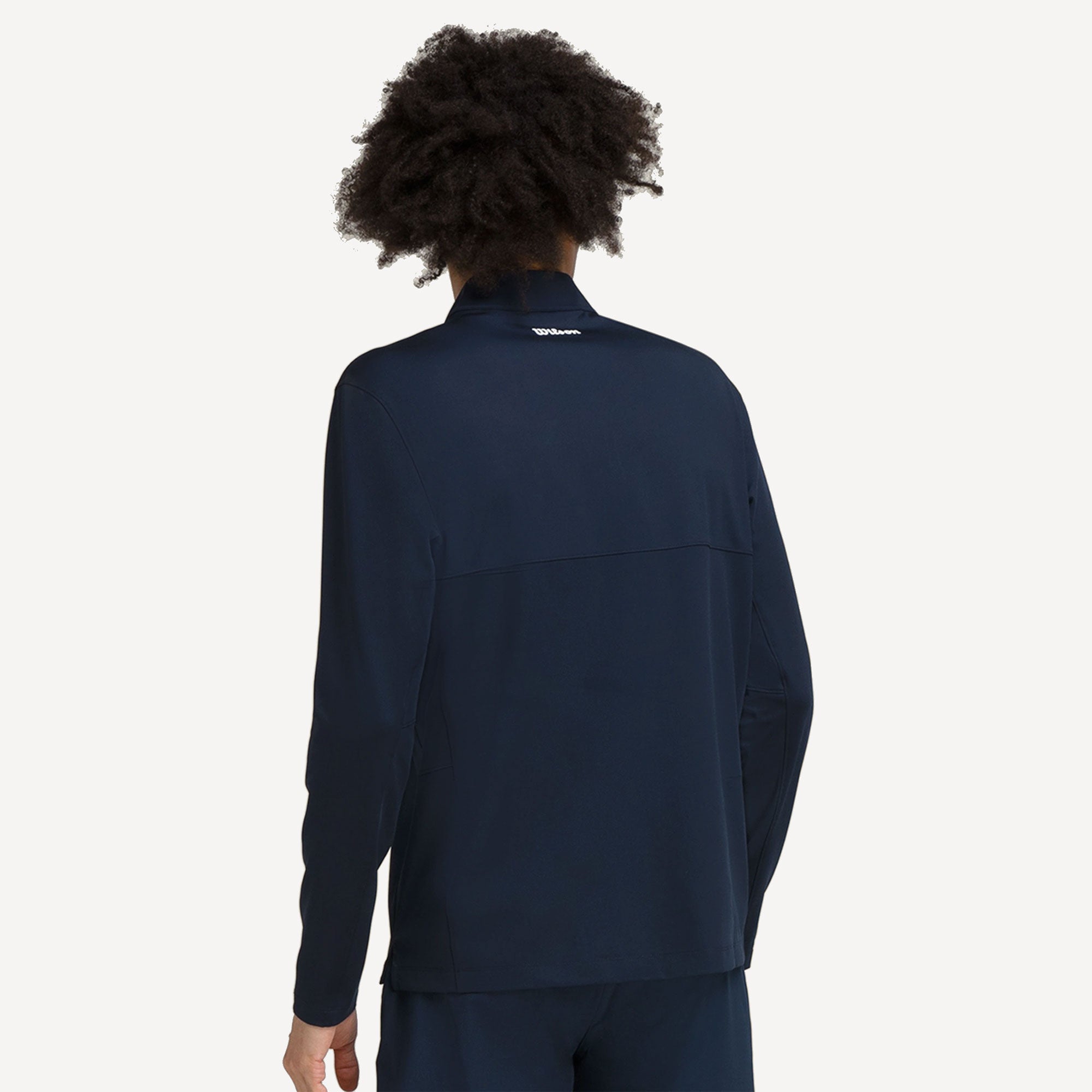 Wilson Elevate Performance Men's Half-Zip Tennis Midlayer、mySite、neckold