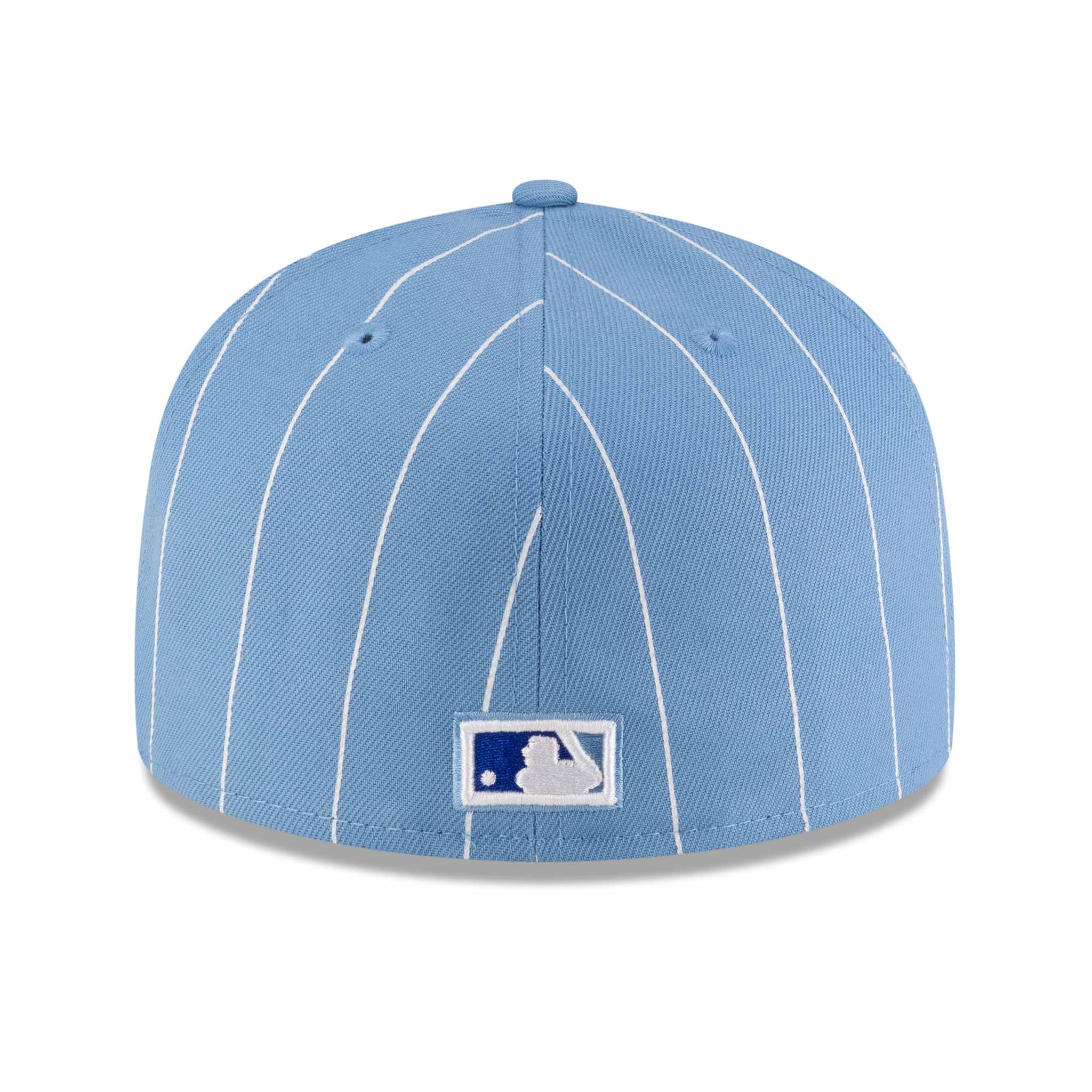 Chicago Cubs New Era 59FIFTY Baby Blue 1969 Bear Pinstripe Fitted Cap、mySite、vikingsvslions