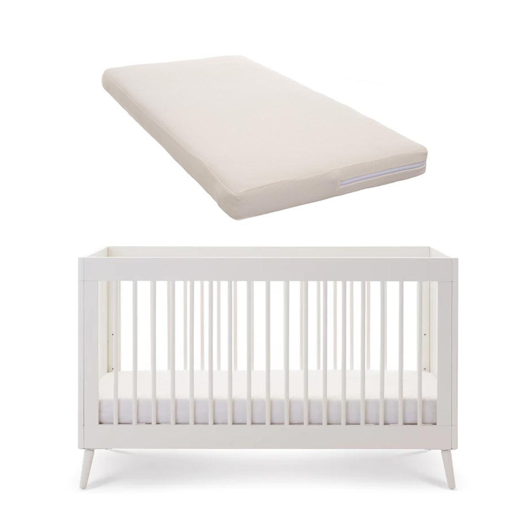 Obaby Maya Cot Bed - Nordic White、mySite、merchandisen