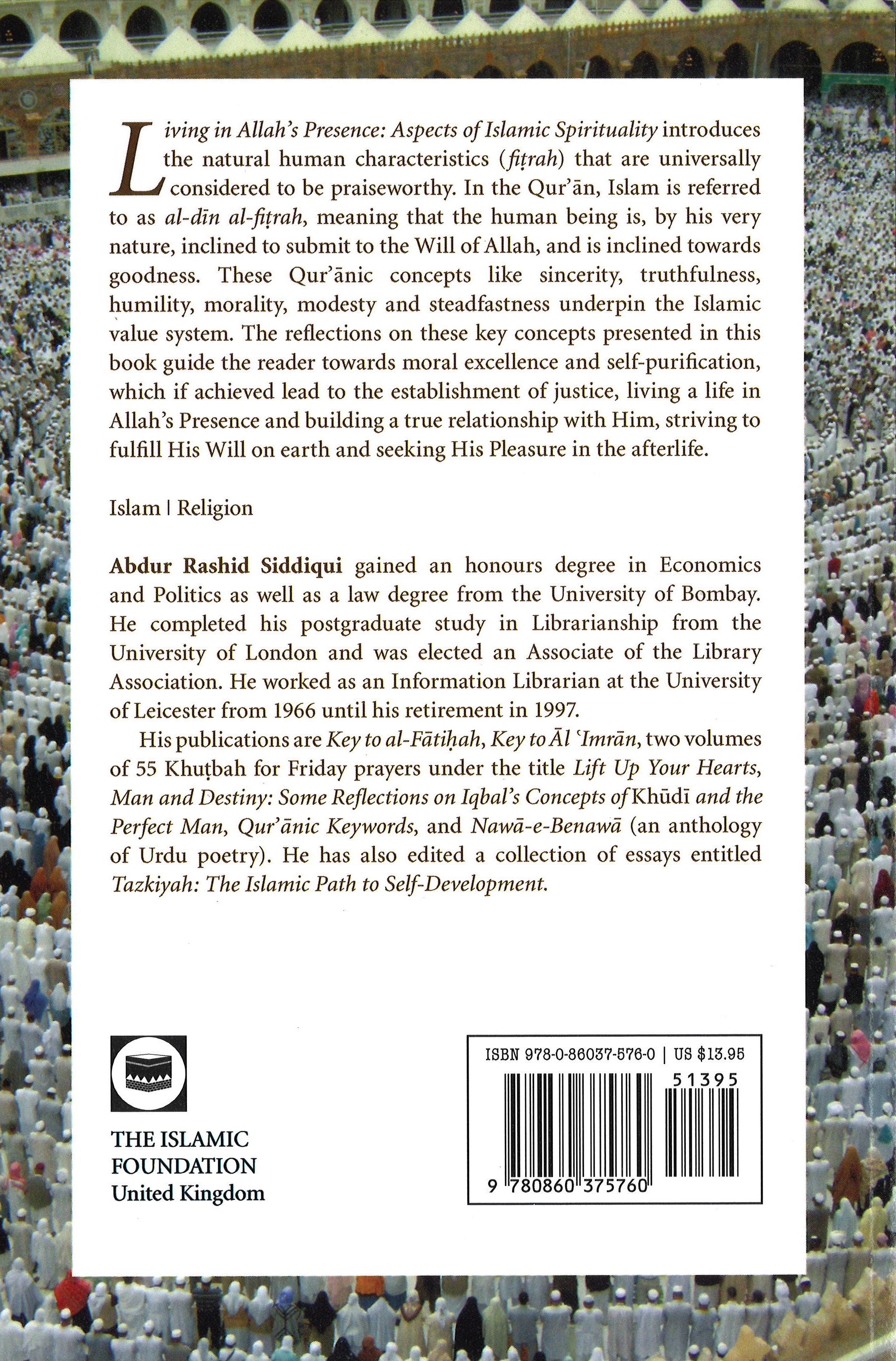 Living in Allah's Presence: Aspects of Islamic Spirituality、mySite、topwebapps