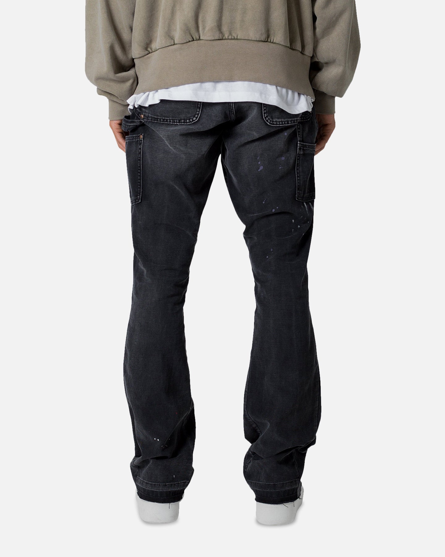 MNML B243 Flare Denim Jeans Black、mySite、zt4zffjzw