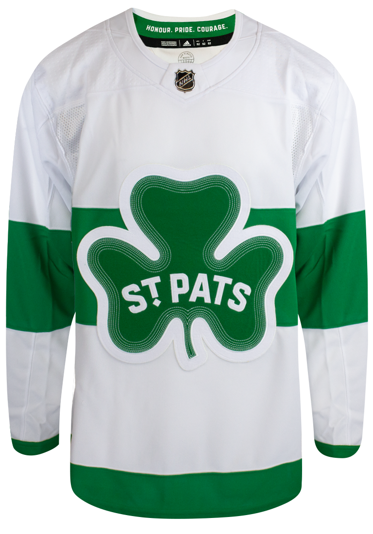 Maple Leafs Adidas Men's Authentic 2024 St Pats Jersey
