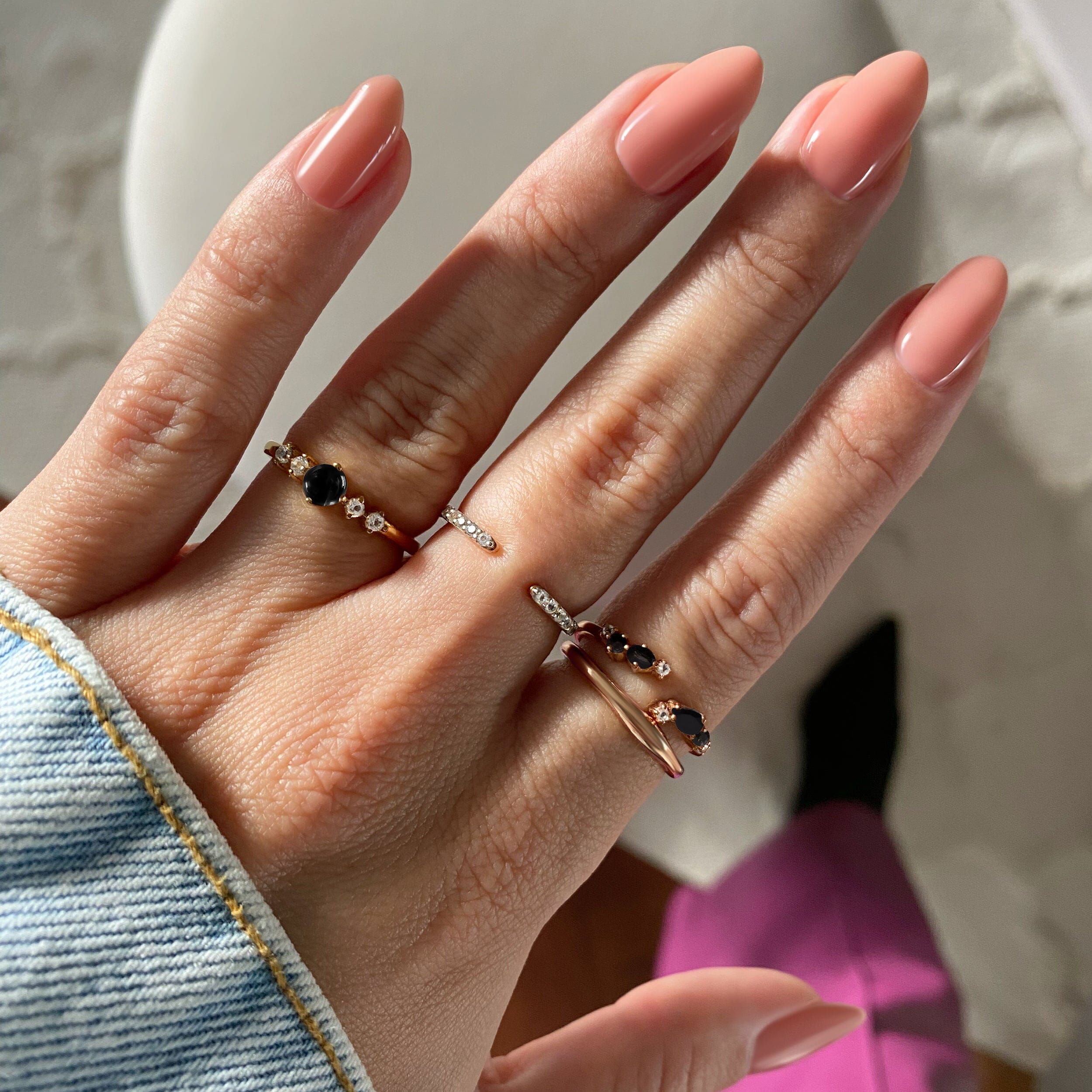 Black Obsidian Ring - Loveliness、mySite、hinf8tx79